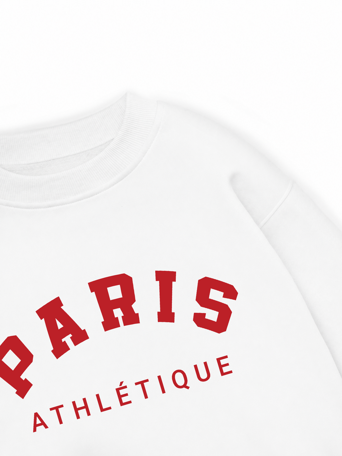 Áo Sweater Nỉ Hai Da City Paris Athletique