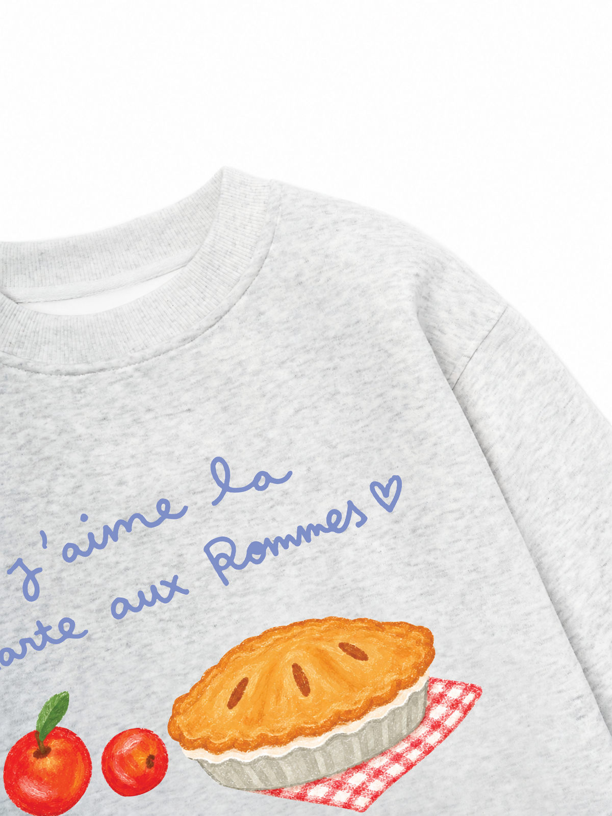Áo Sweater Nỉ Hai Da J'aime la