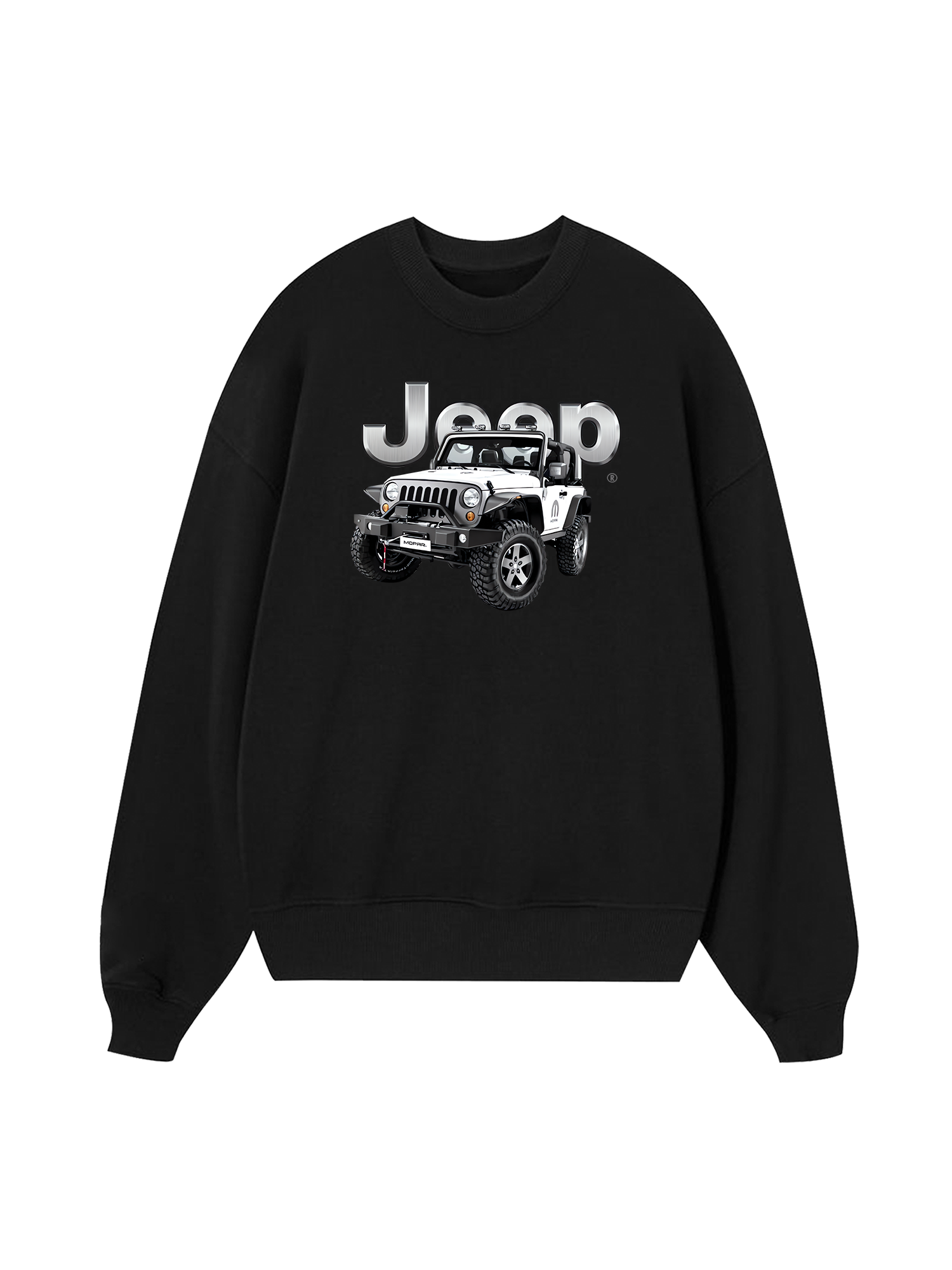 WHITE JEEP Sweater