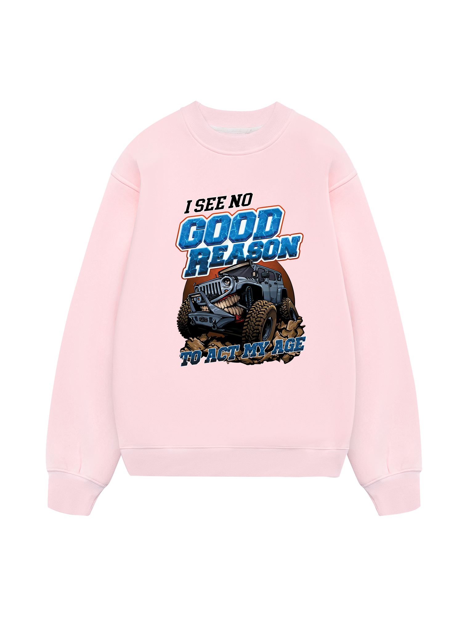 Jeep I See No Good Reason Sweater