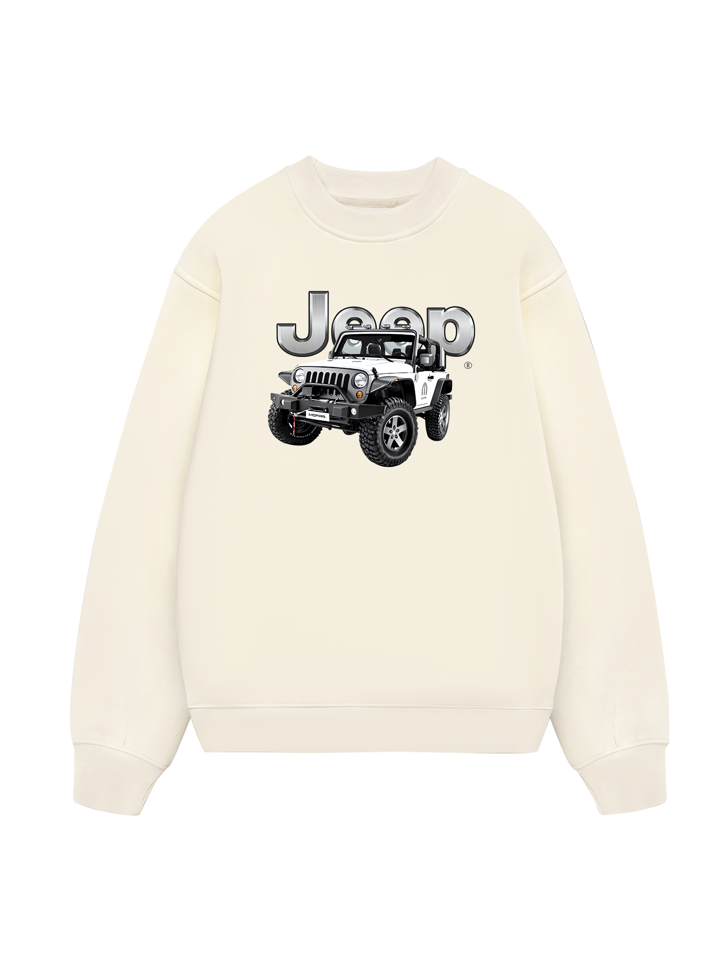WHITE JEEP Sweater