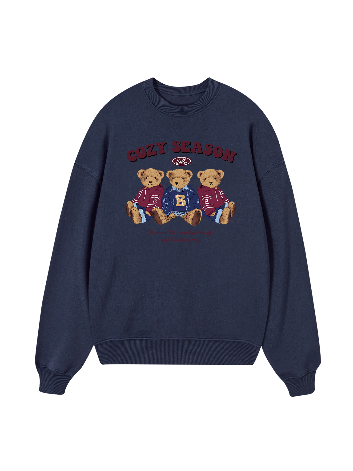 Cozy Season Three Bear Sweater
