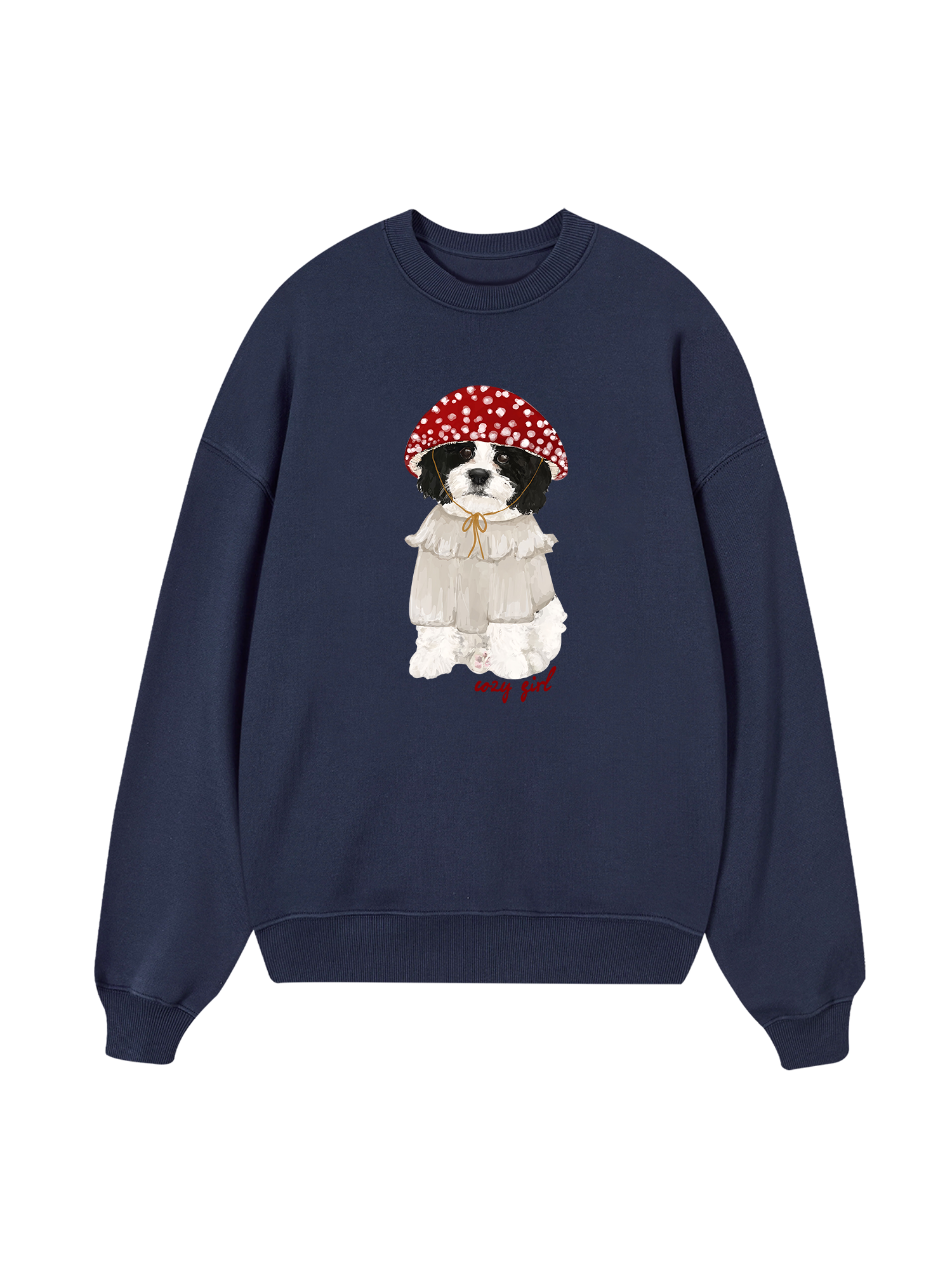 Cozy Girrl Cute Puppy Sweater