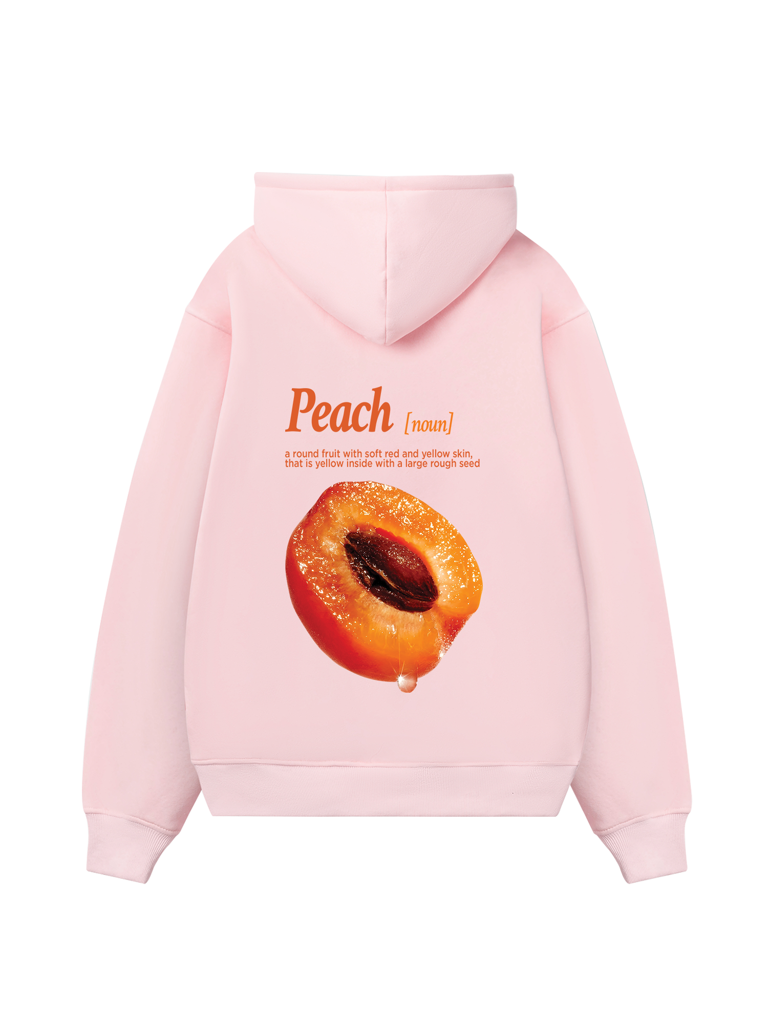 Tropical Peach Hoodie