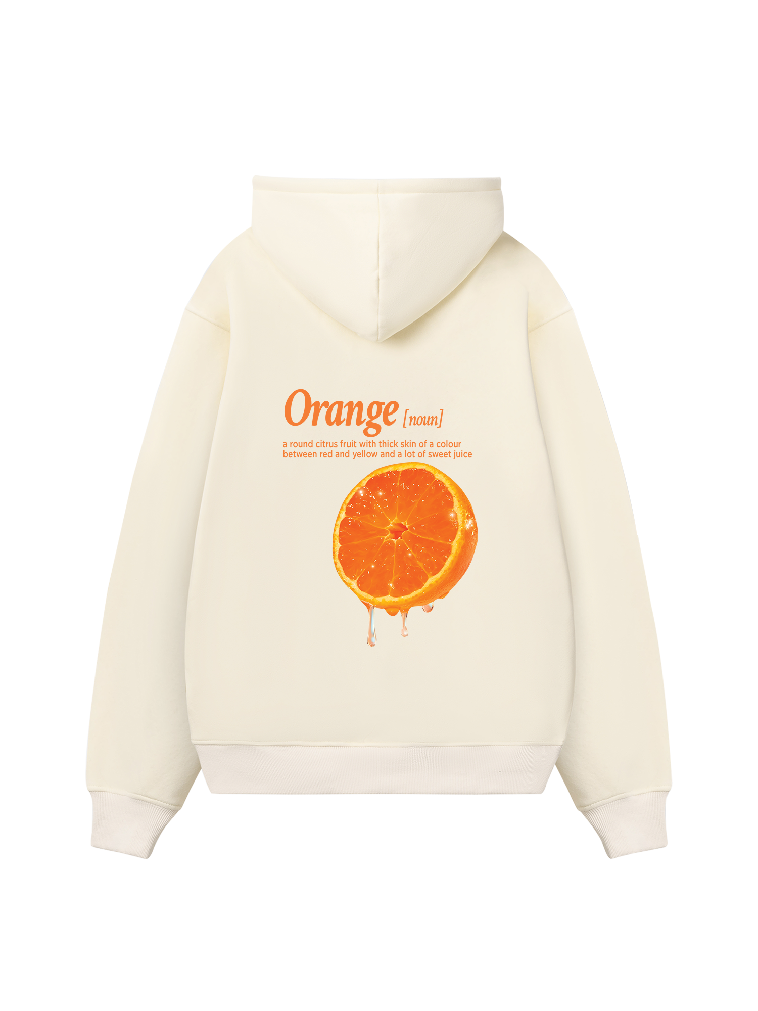 Tropical Orange Hoodie