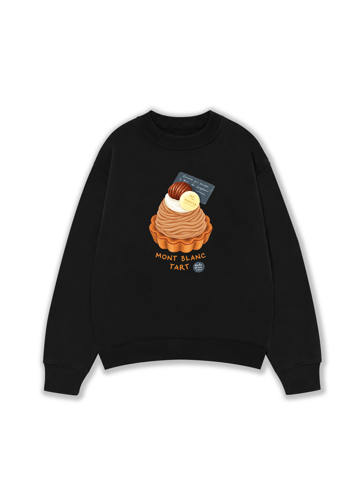 Áo Sweater Nỉ Hai Da Mont Blanc Tart