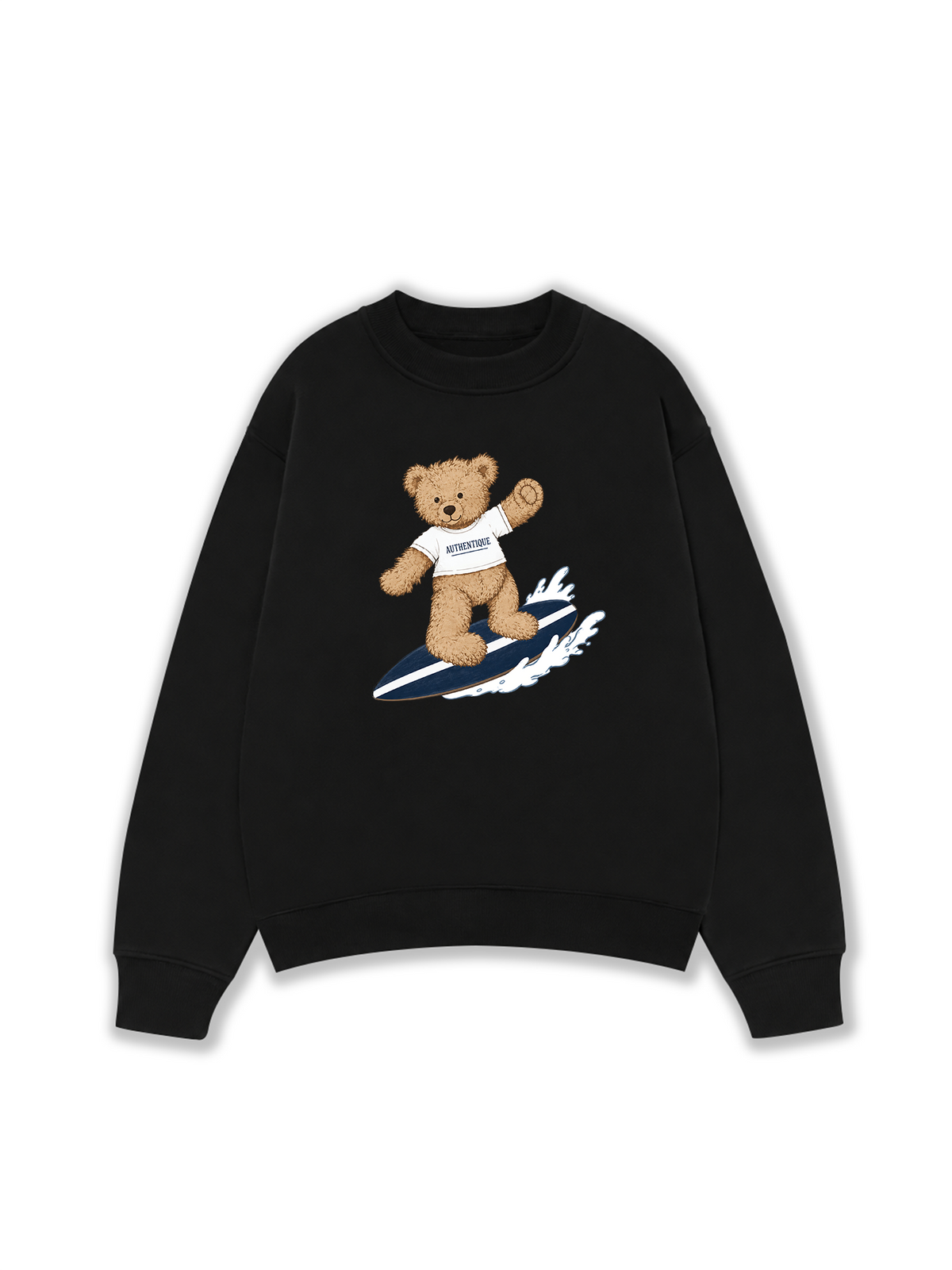 Áo Sweater Nỉ Hai Da Authentique