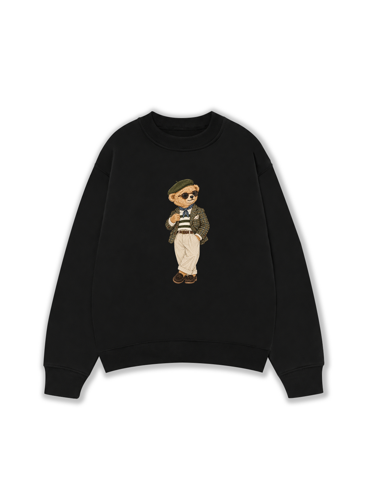 Áo Sweater Nỉ Hai Da Lady Bear