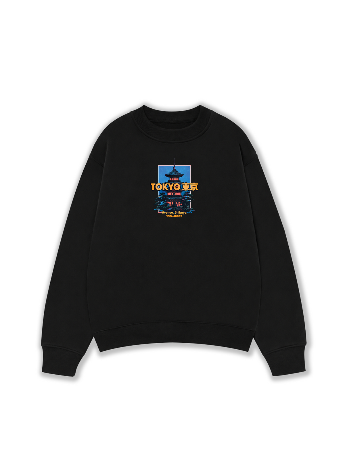 Áo Sweater Nỉ Hai Da Tokyo Shibuya