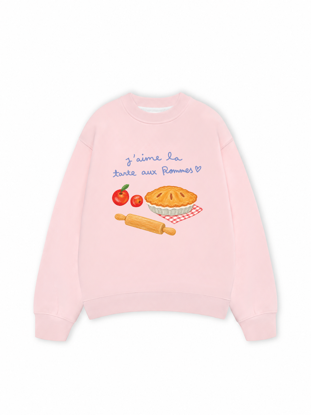 Áo Sweater Nỉ Hai Da J'aime la