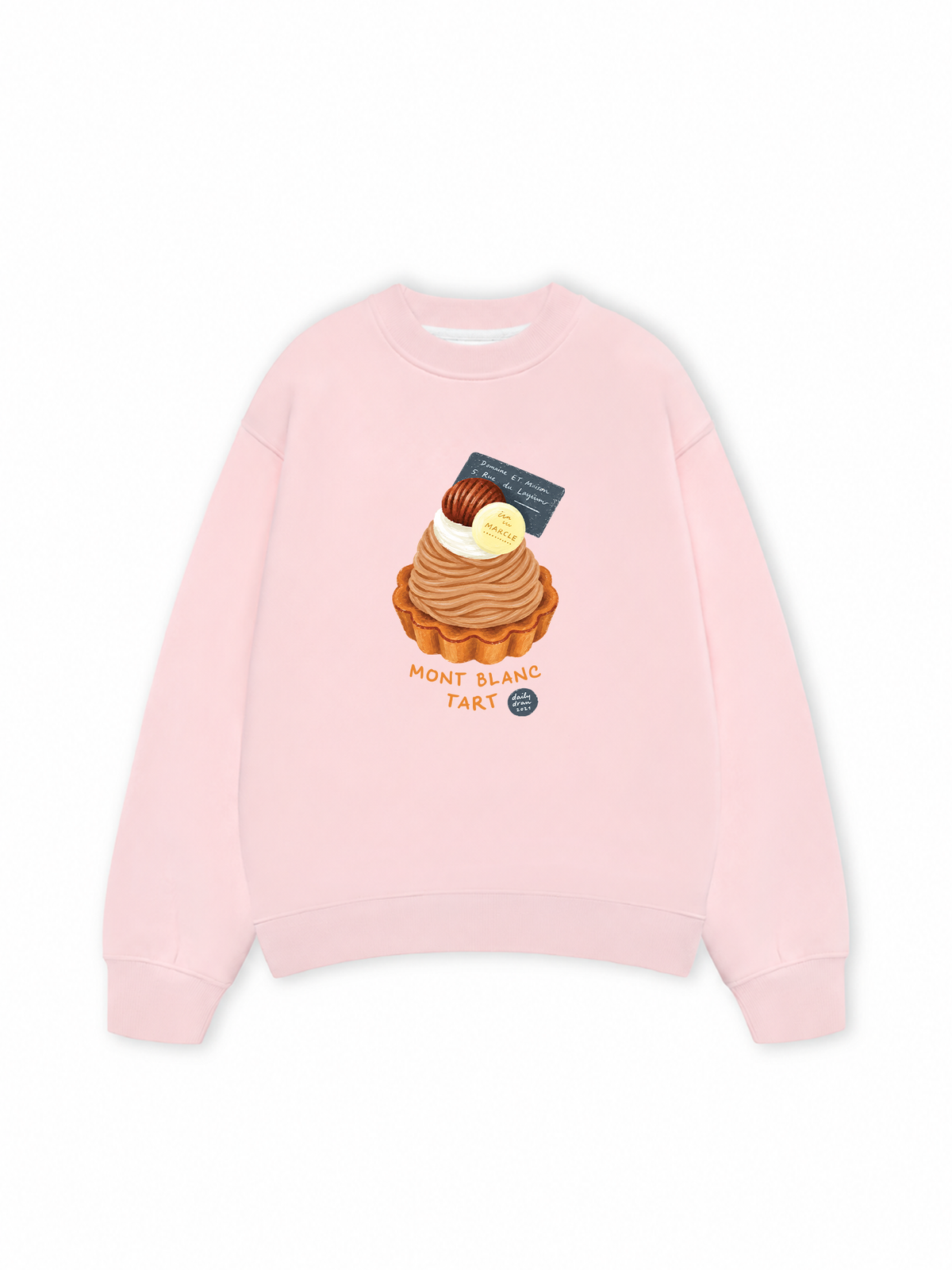 Áo Sweater Nỉ Hai Da Mont Blanc Tart