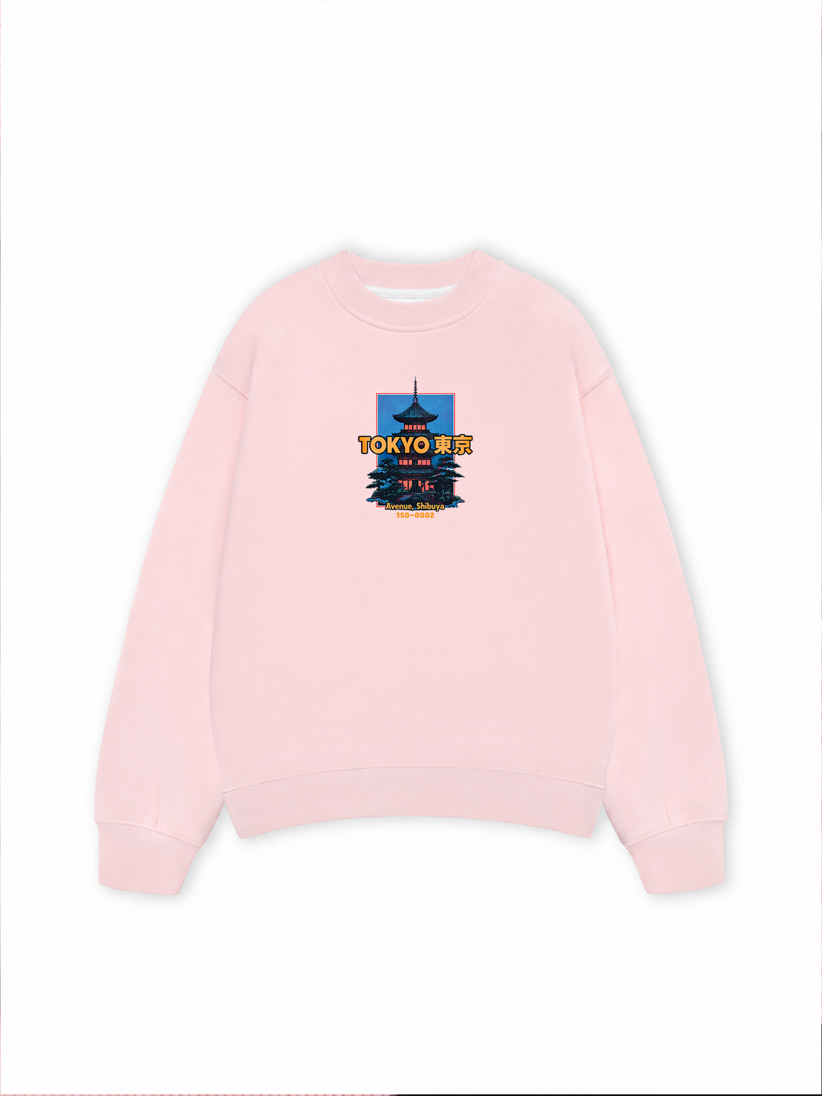 Áo Sweater Nỉ Hai Da Tokyo Shibuya