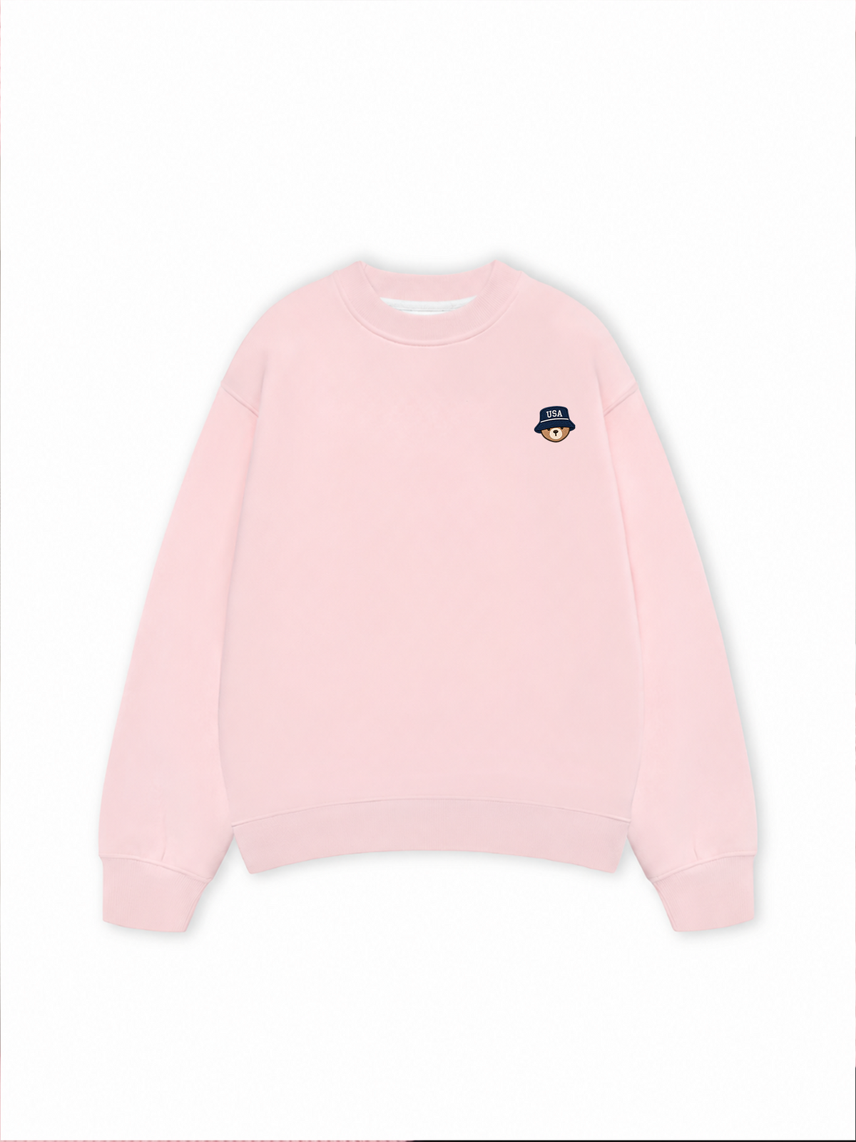 Áo Sweater Nỉ Hai Da USA Bear