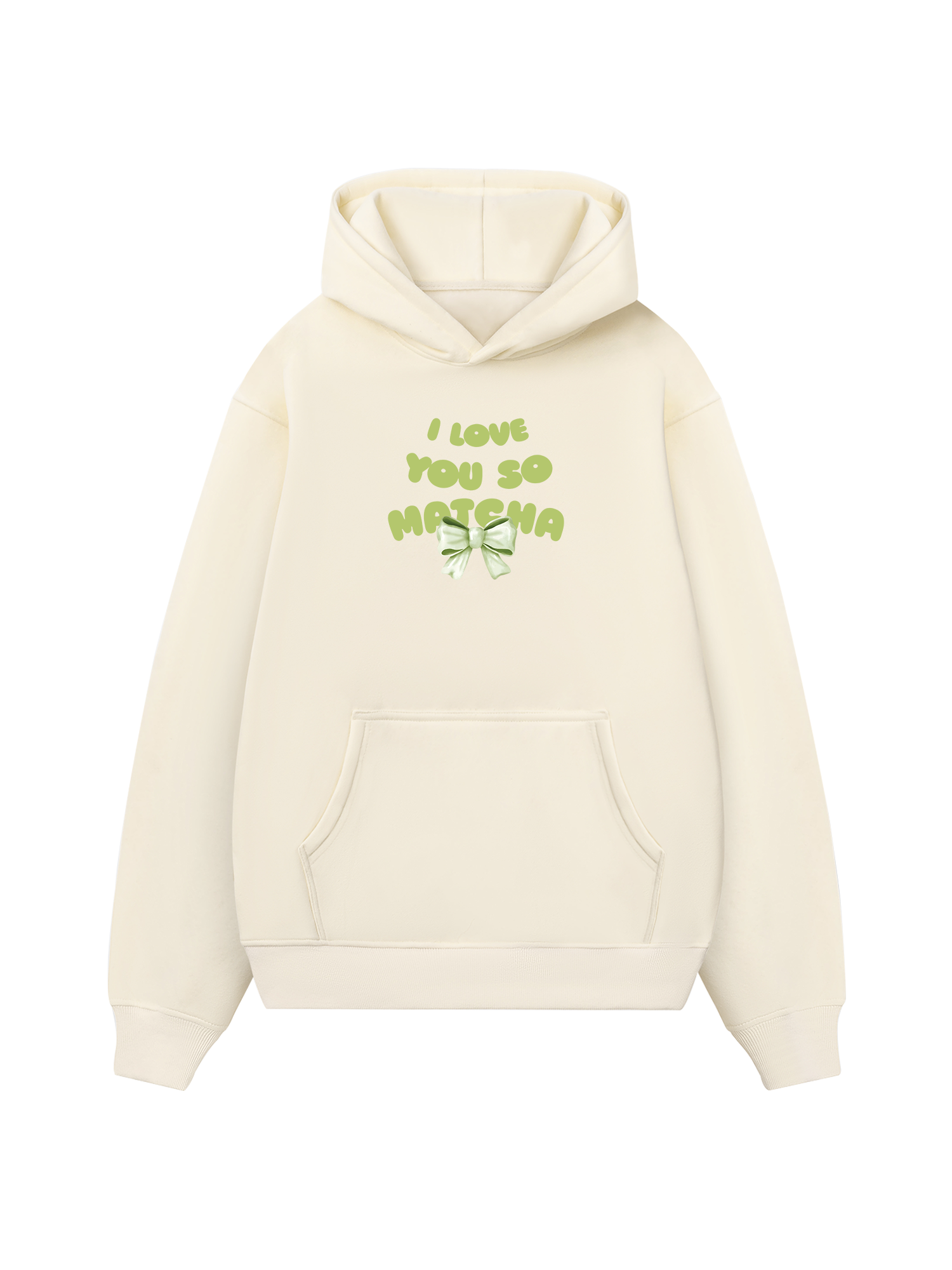 I Love You So Matcha Hoodie
