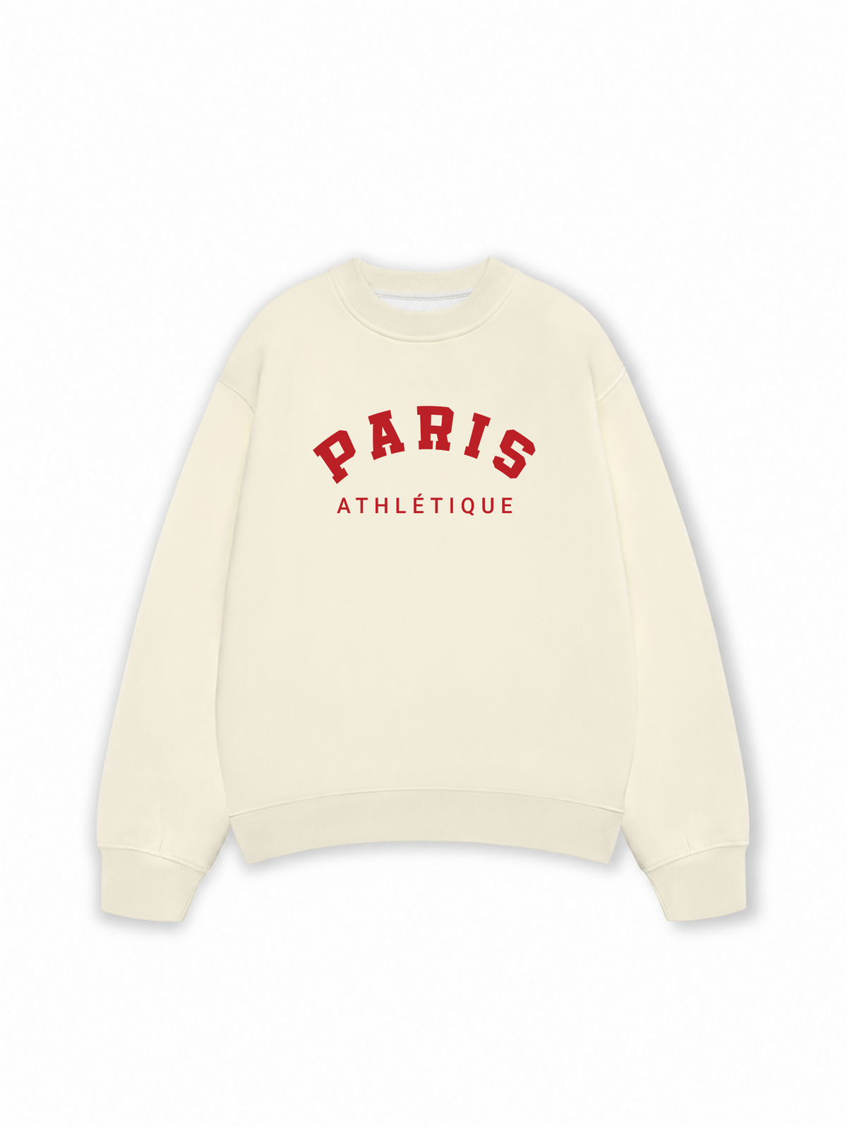 Áo Sweater Nỉ Hai Da City Paris Athletique