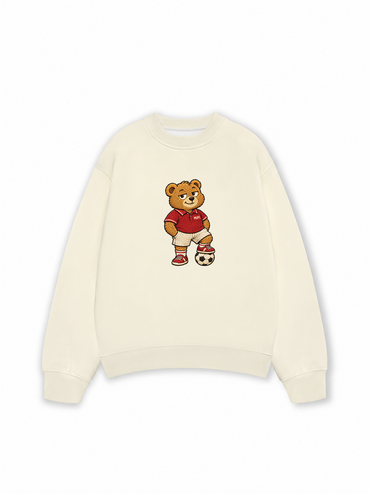 Áo Sweater Nỉ Hai Da MUFC Bear 2