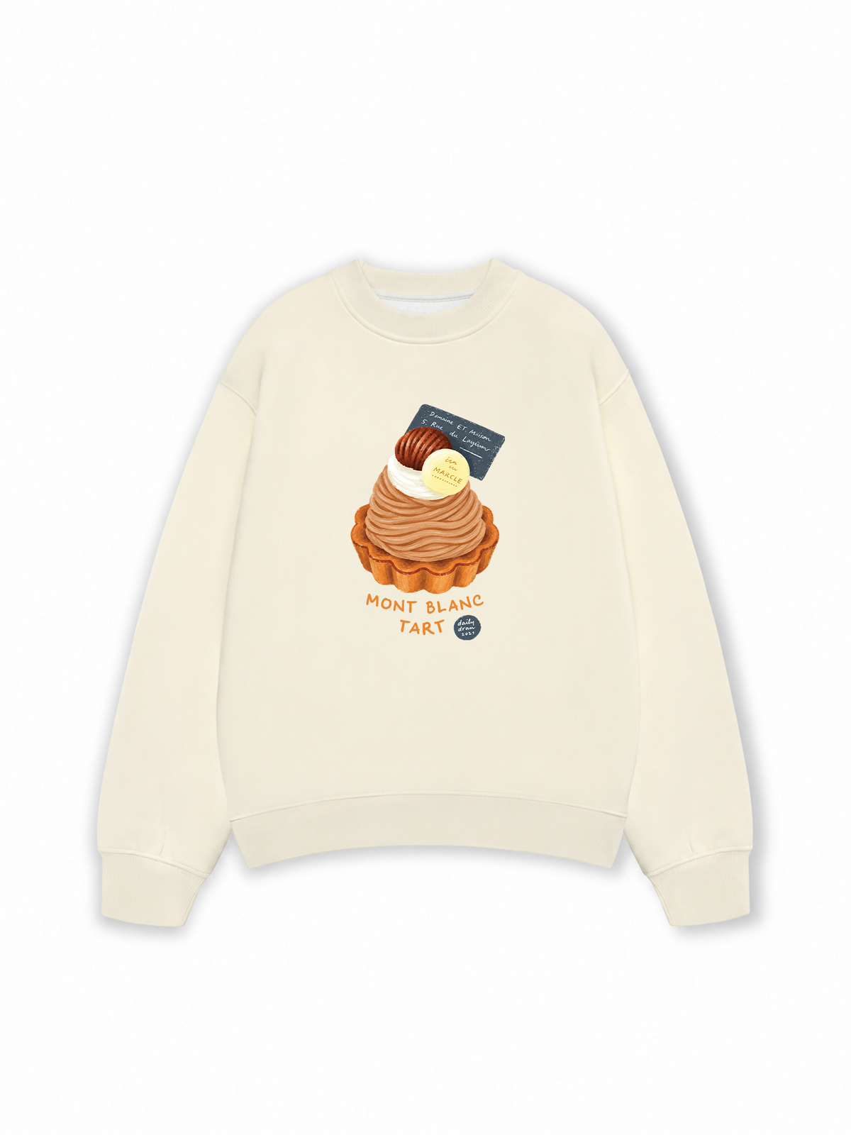Áo Sweater Nỉ Hai Da Mont Blanc Tart
