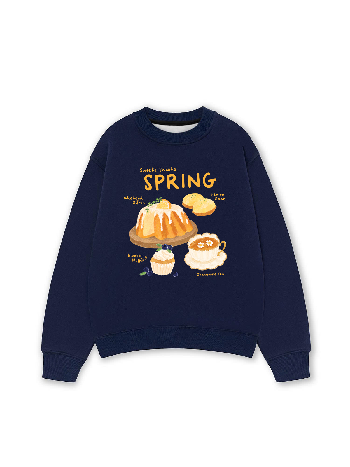Áo Sweater Nỉ Hai Da Spring Sweetie