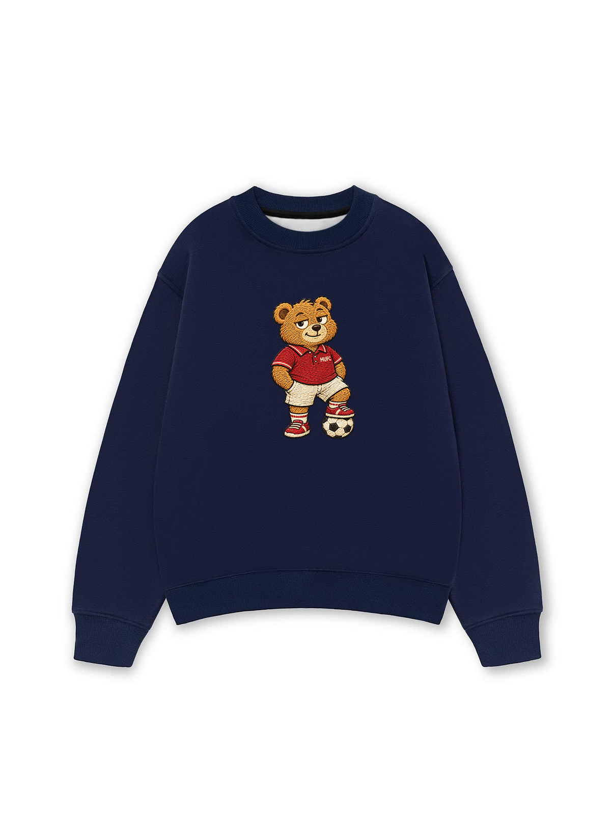Áo Sweater Nỉ Hai Da MUFC Bear 2