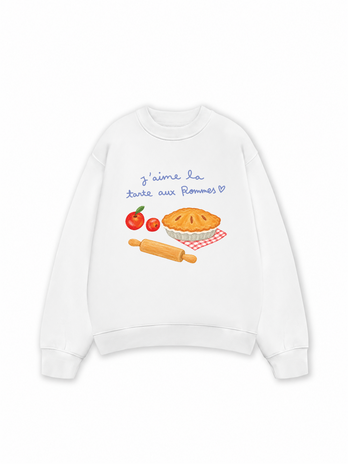 Áo Sweater Nỉ Hai Da J'aime la