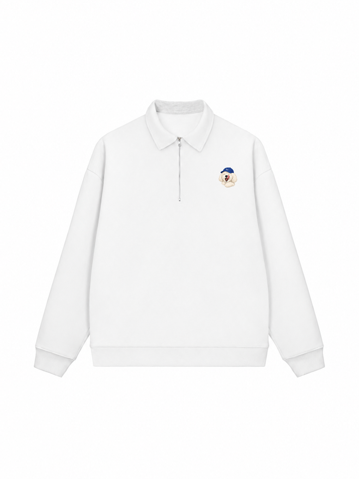 Áo Sweater Polo Nỉ Hai Da Happy Puppy