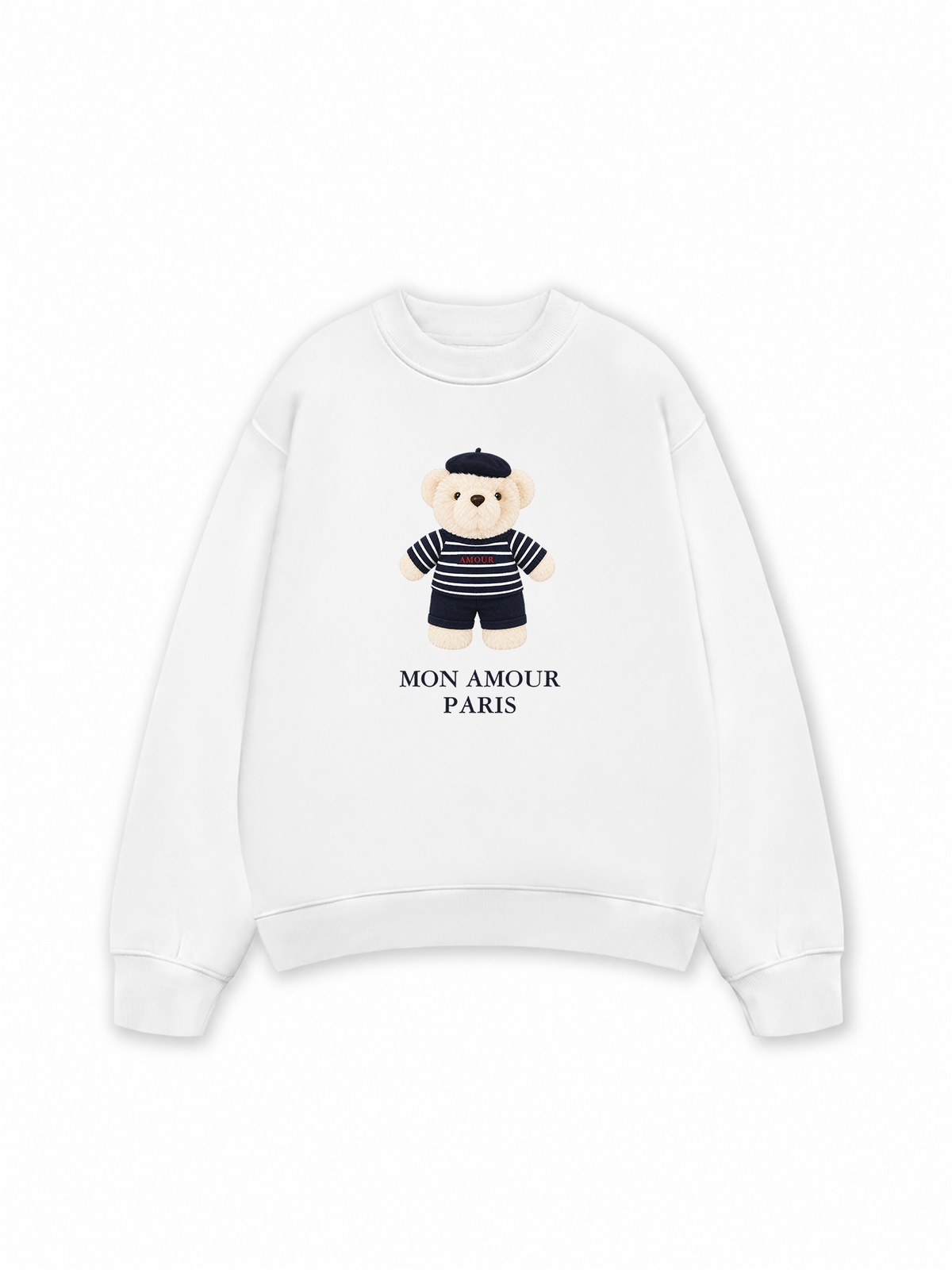 Áo Sweater Nỉ Hai Da Mon Authentic Bear
