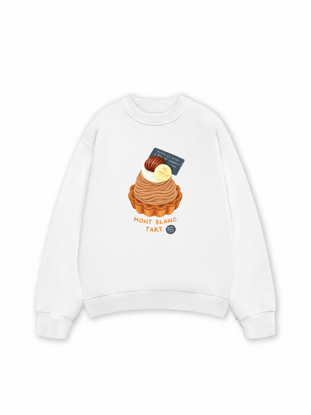 Áo Sweater Nỉ Hai Da Mont Blanc Tart