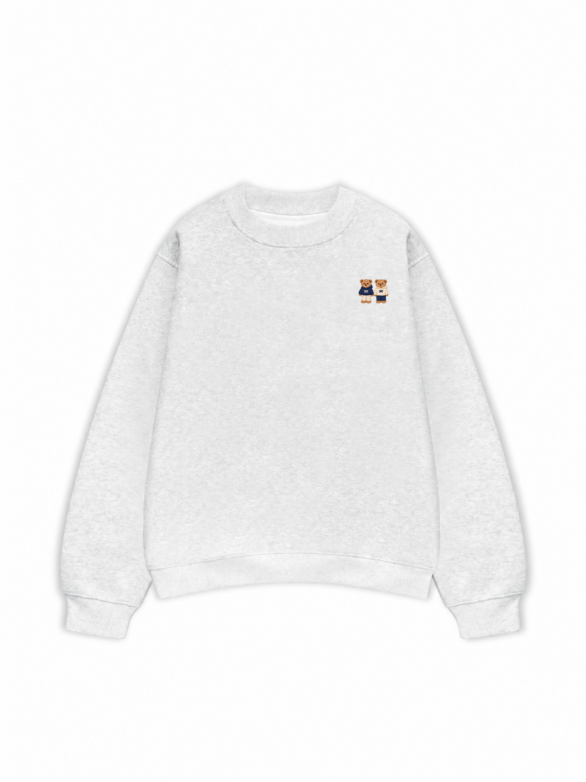 Áo Sweater Nỉ Hai Da Twin Bears
