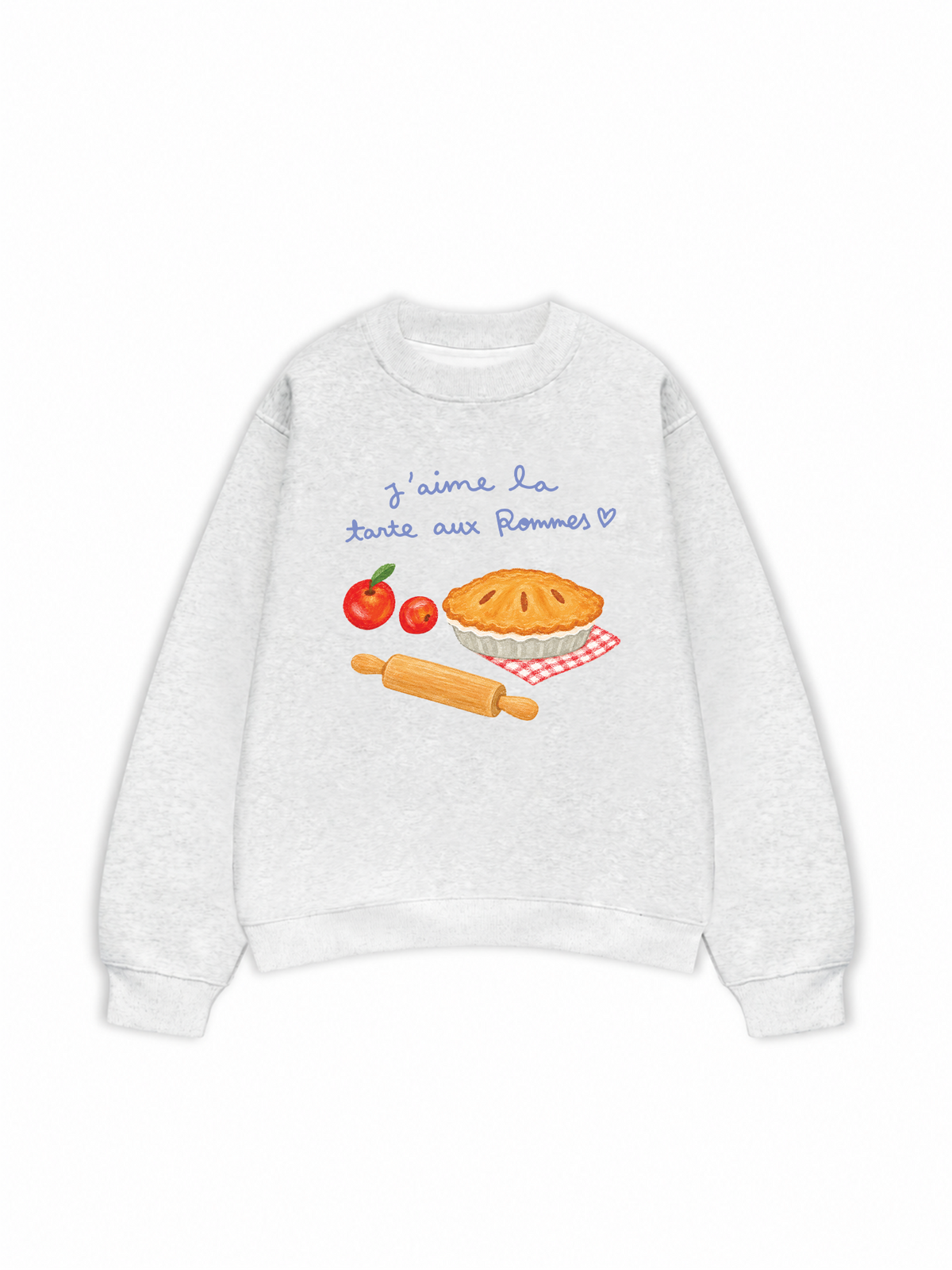 Áo Sweater Nỉ Hai Da J'aime la