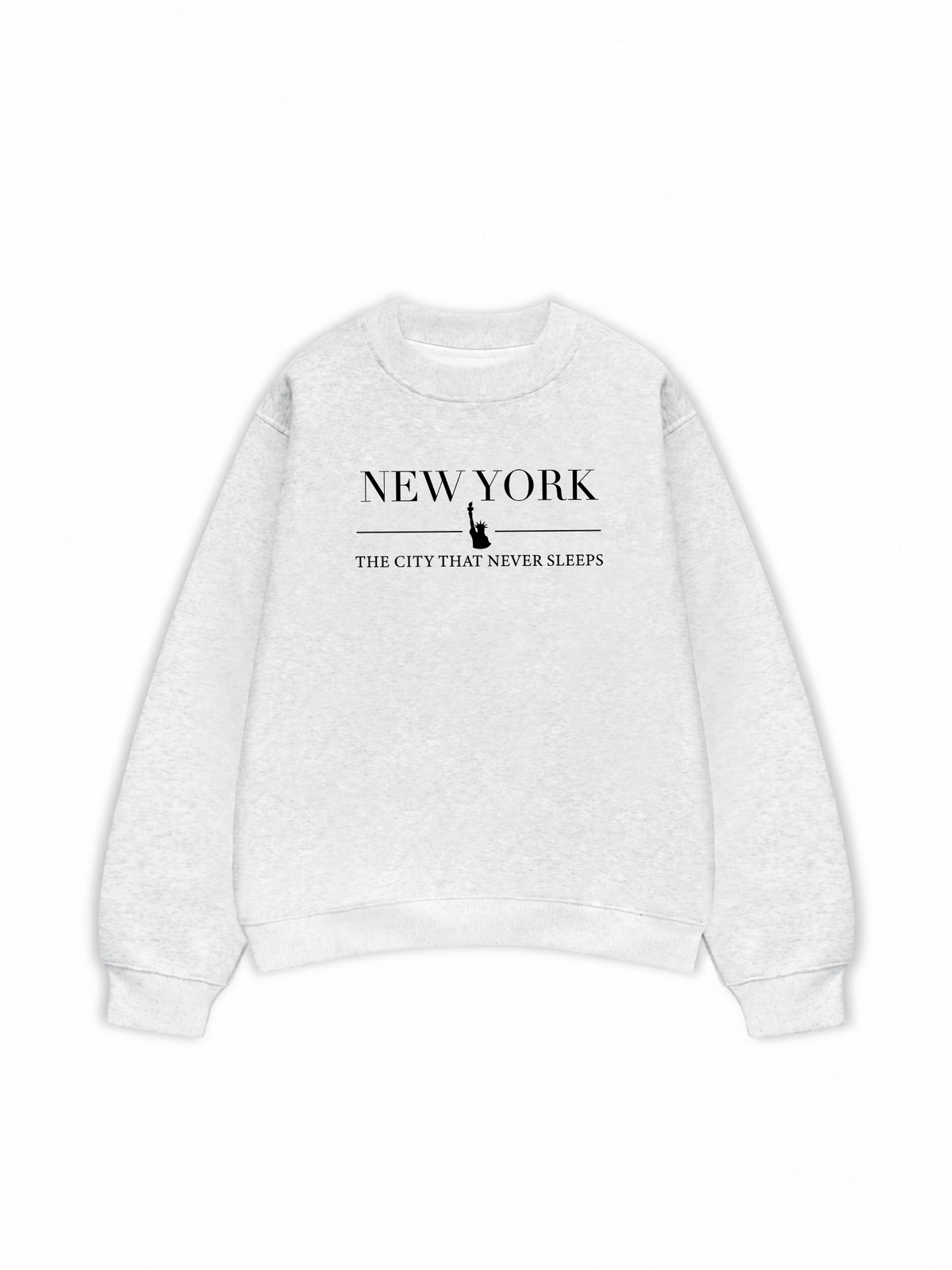 Áo Sweater Nỉ Hai Da New York The City That Never Sleeps