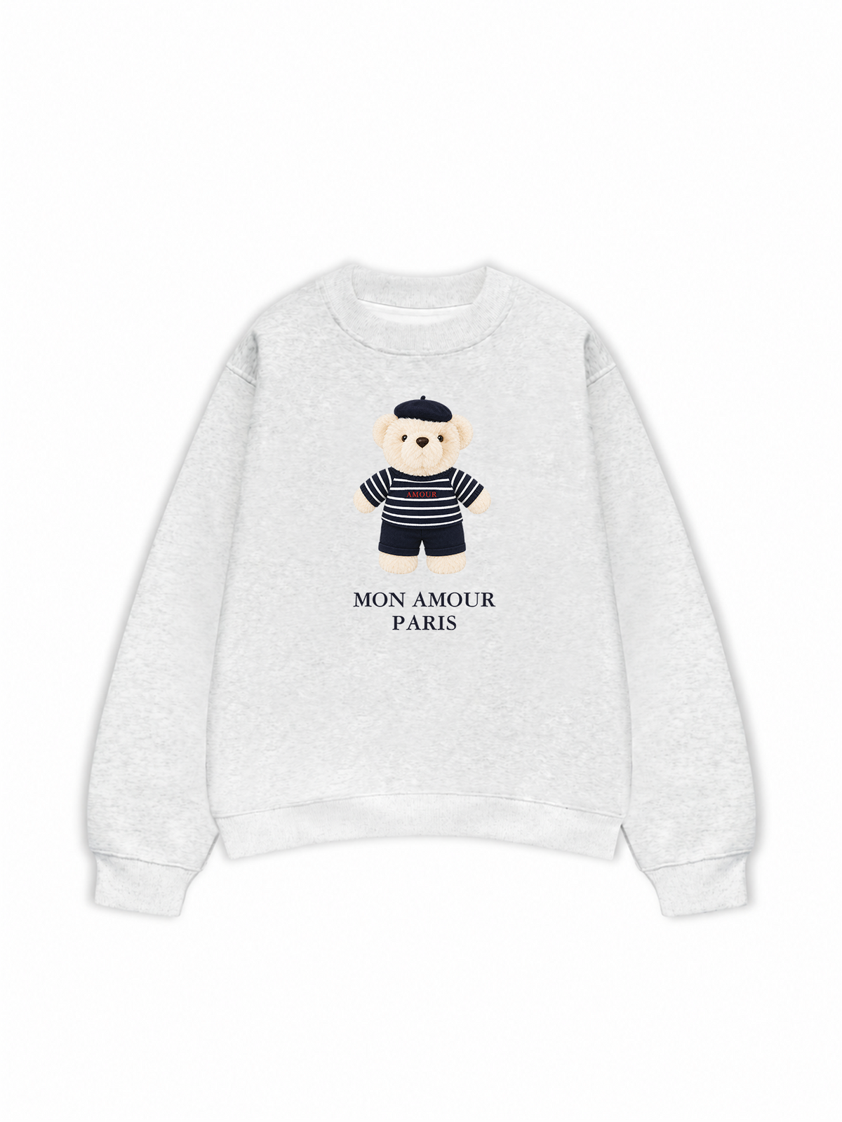 Áo Sweater Nỉ Hai Da Mon Authentic Bear