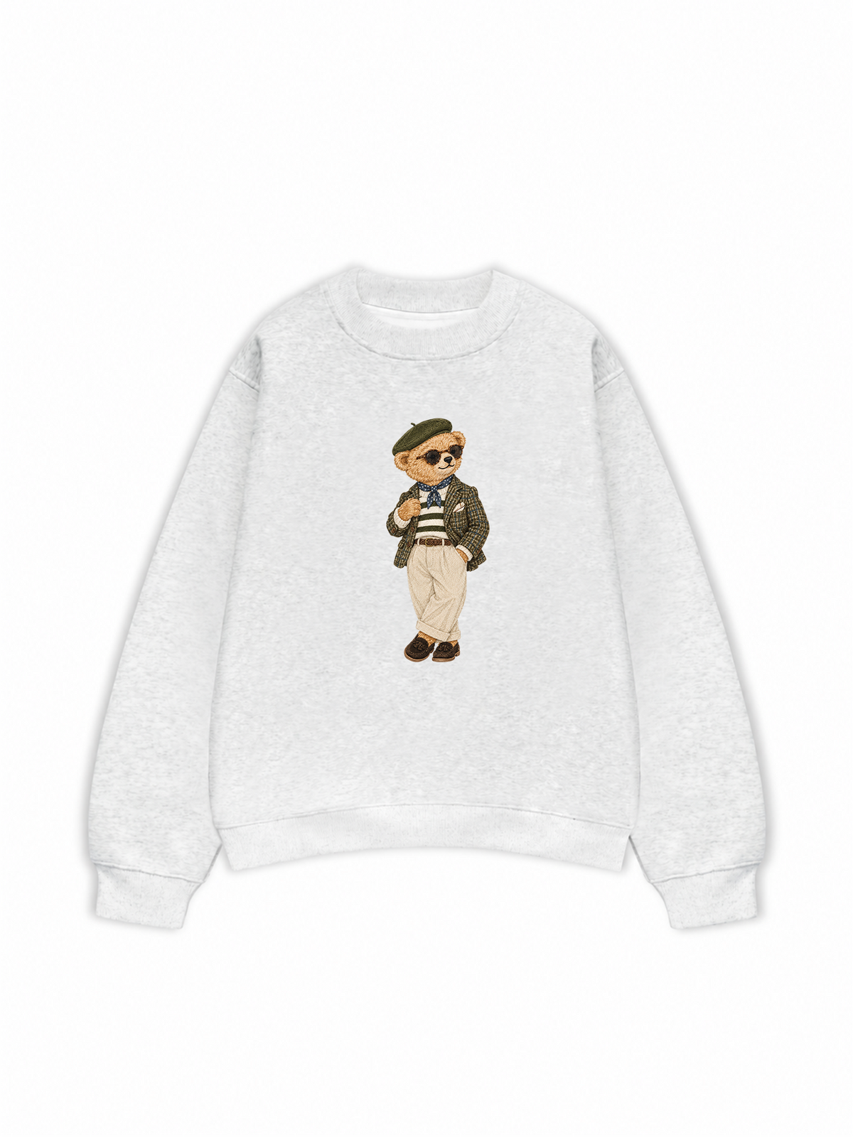 Áo Sweater Nỉ Hai Da Lady Bear