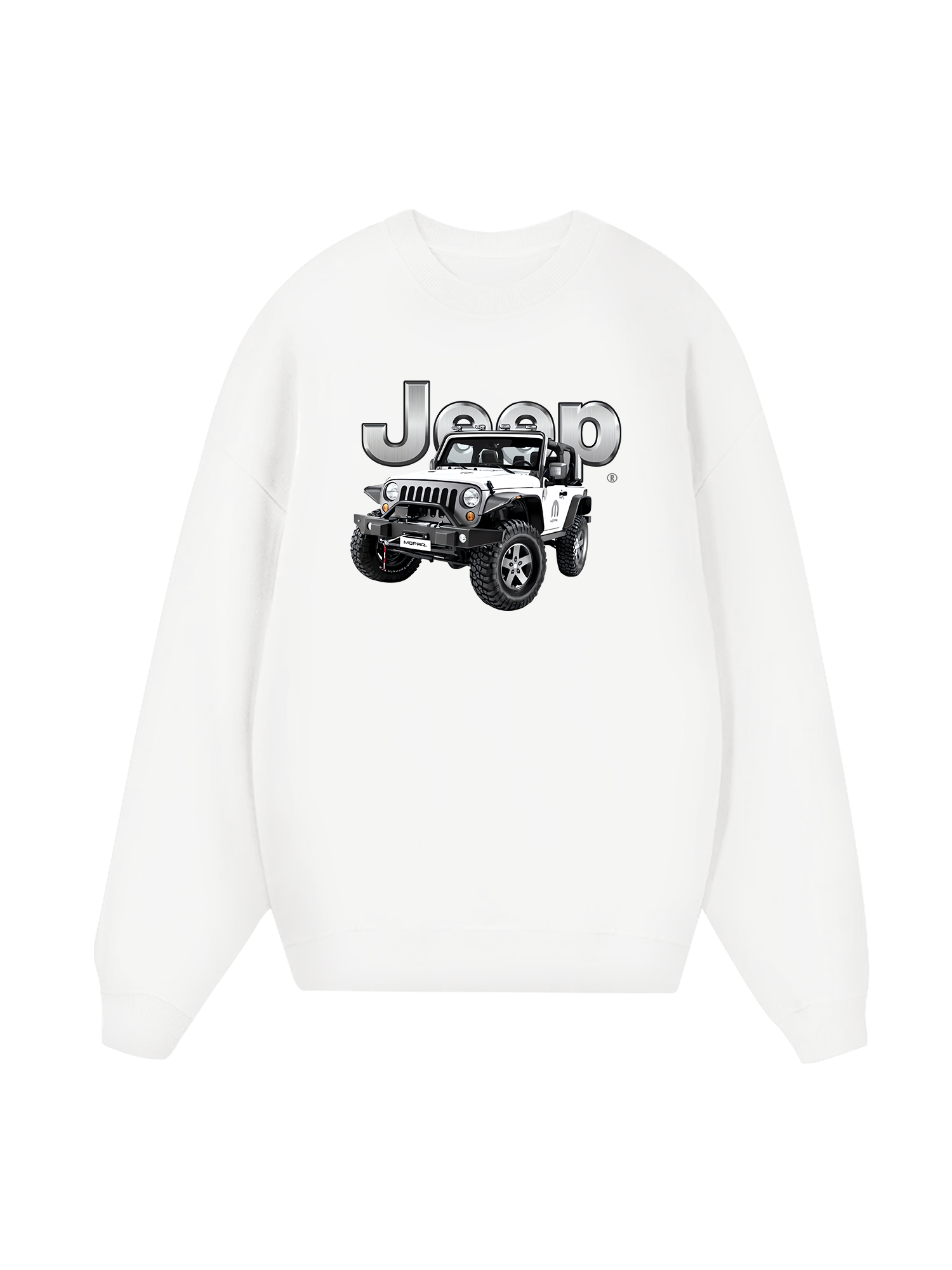 WHITE JEEP Sweater