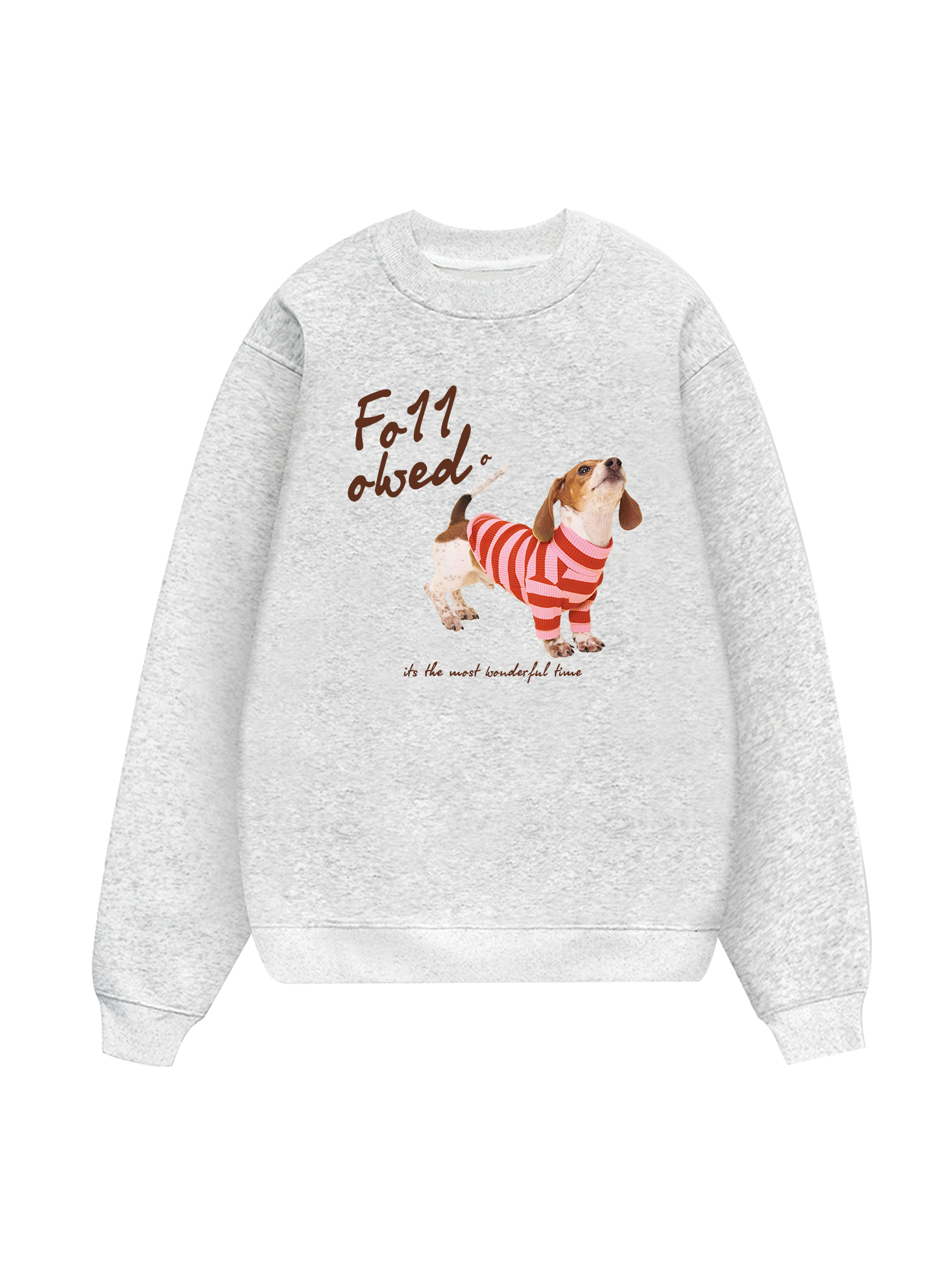 Pink Cozy Season Its The Mosst Wonderful Time Sweater