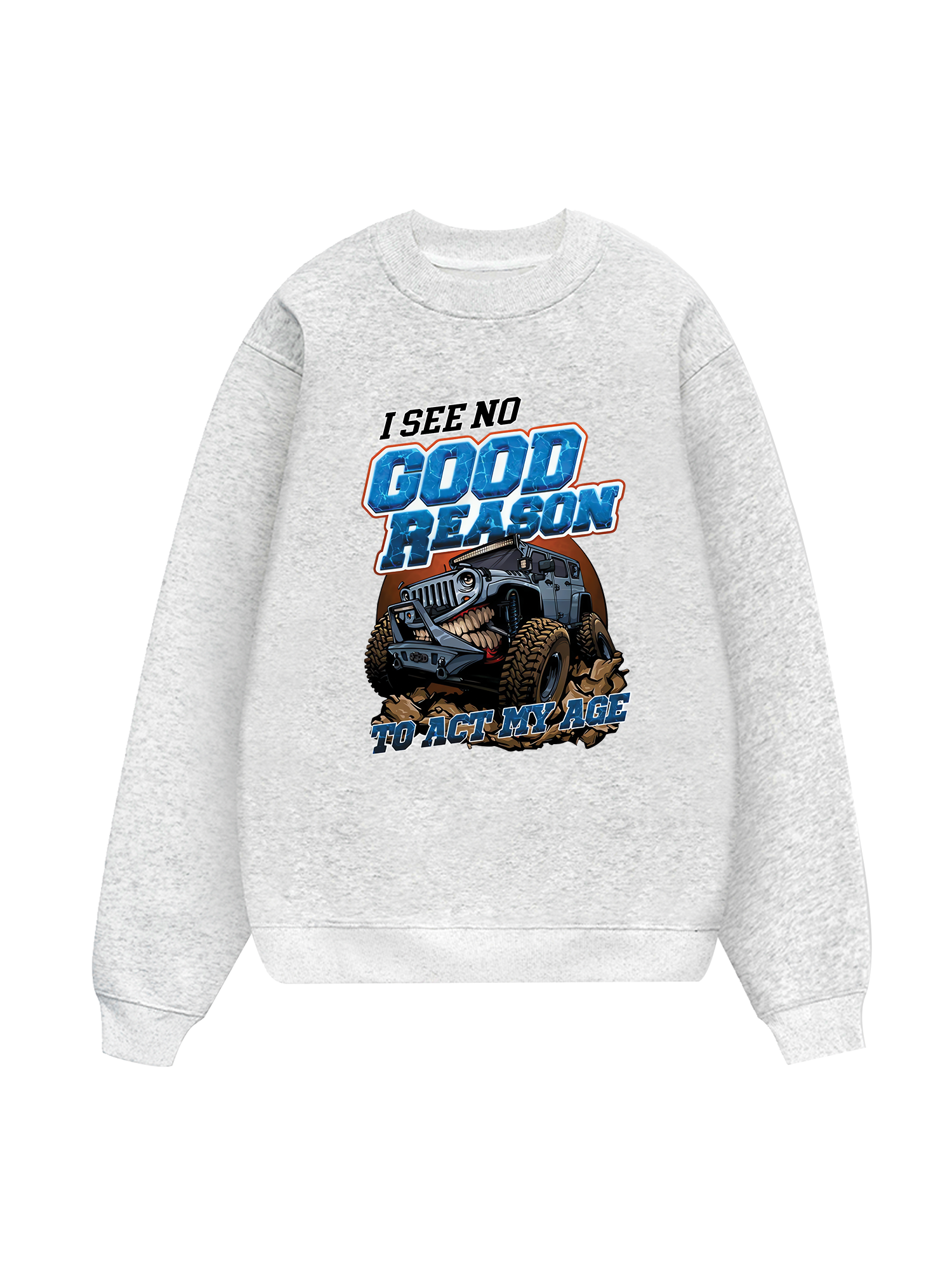 Jeep I See No Good Reason Sweater