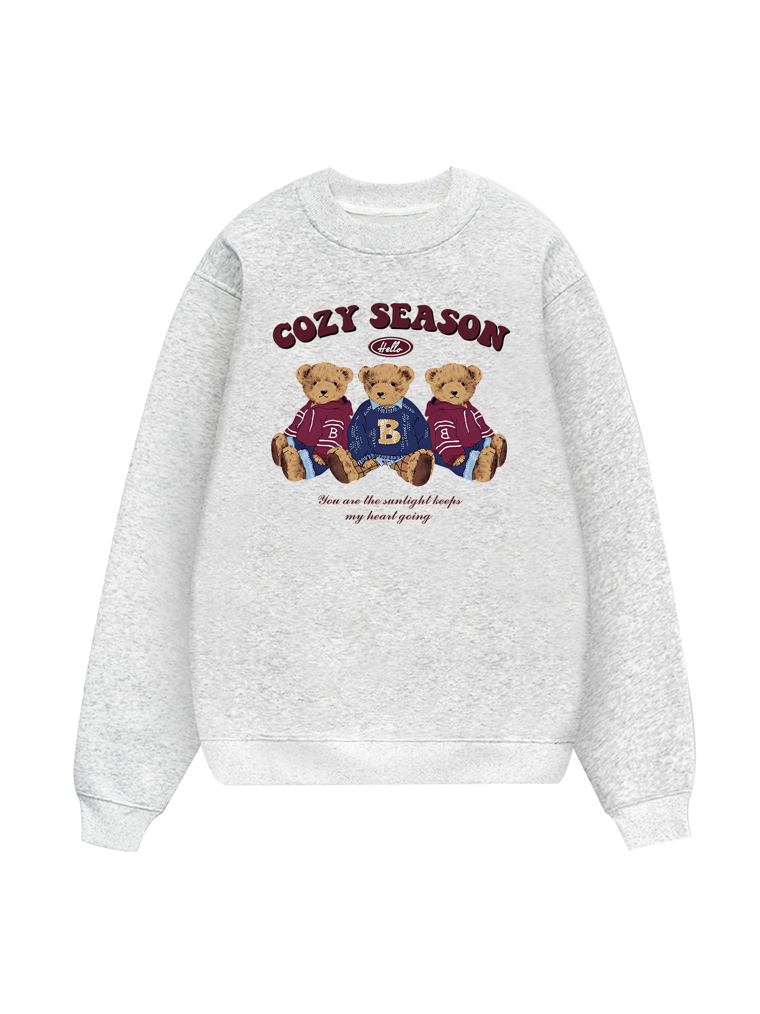 Cozy Season Three Bear Sweater