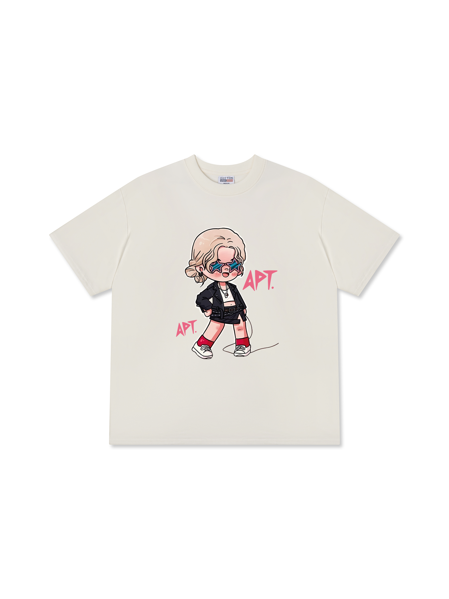 Áo Thun Relaxed Fit Idols BlackPink Roise APT