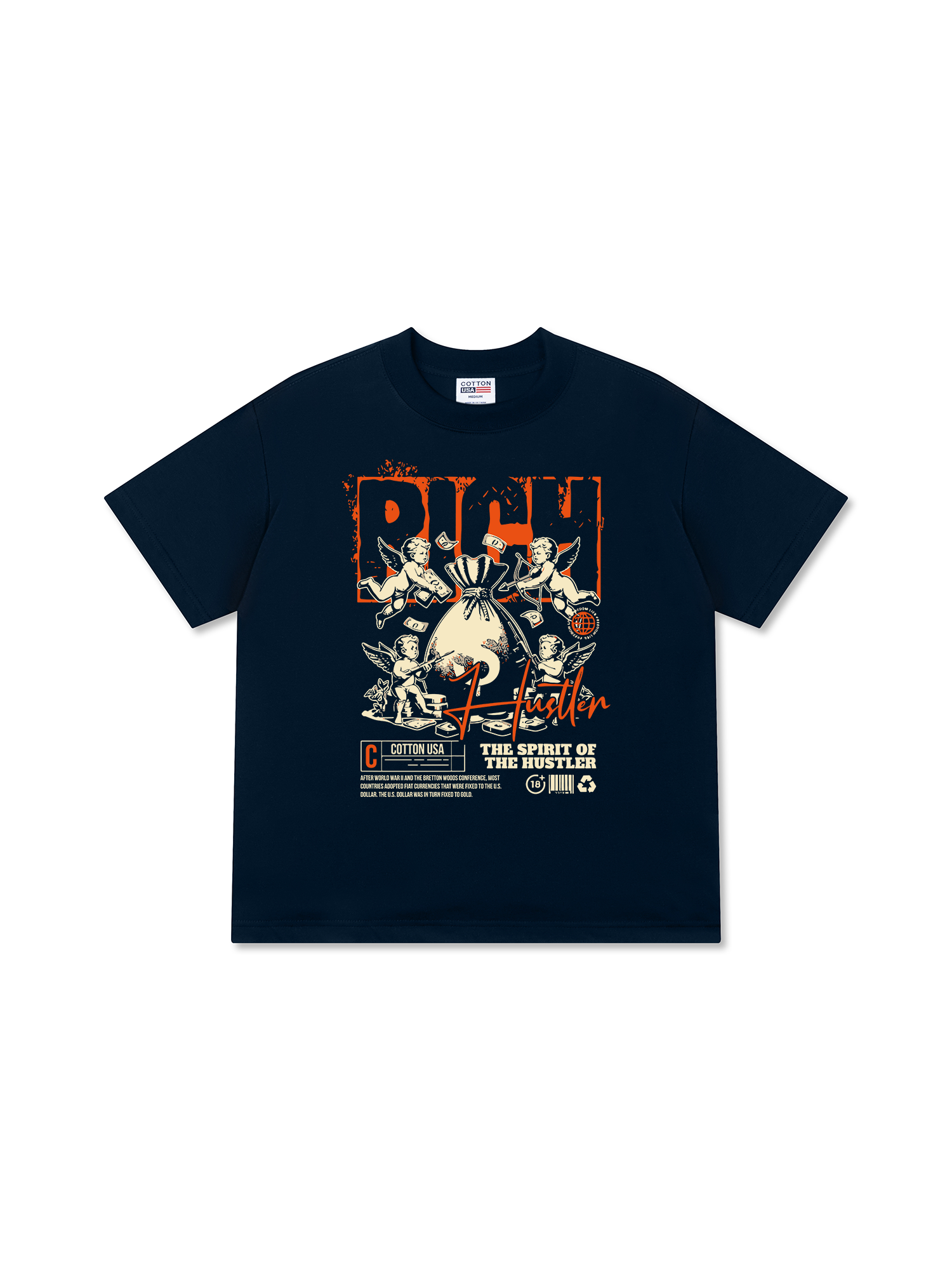 Áo Thun Relaxed Fit Money The Spirit Of The Hustler