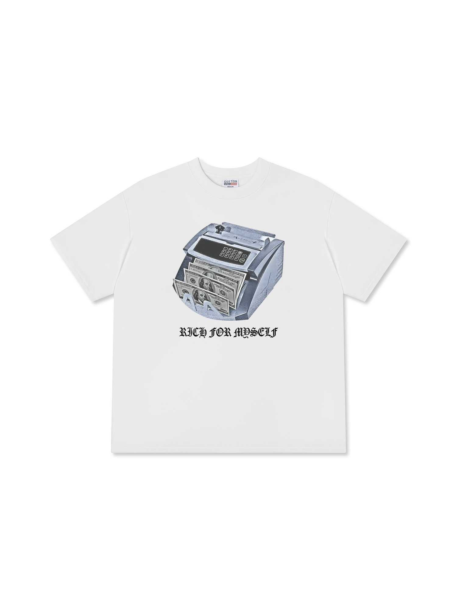 Áo Thun Relaxed Fit Money Rich For Myself