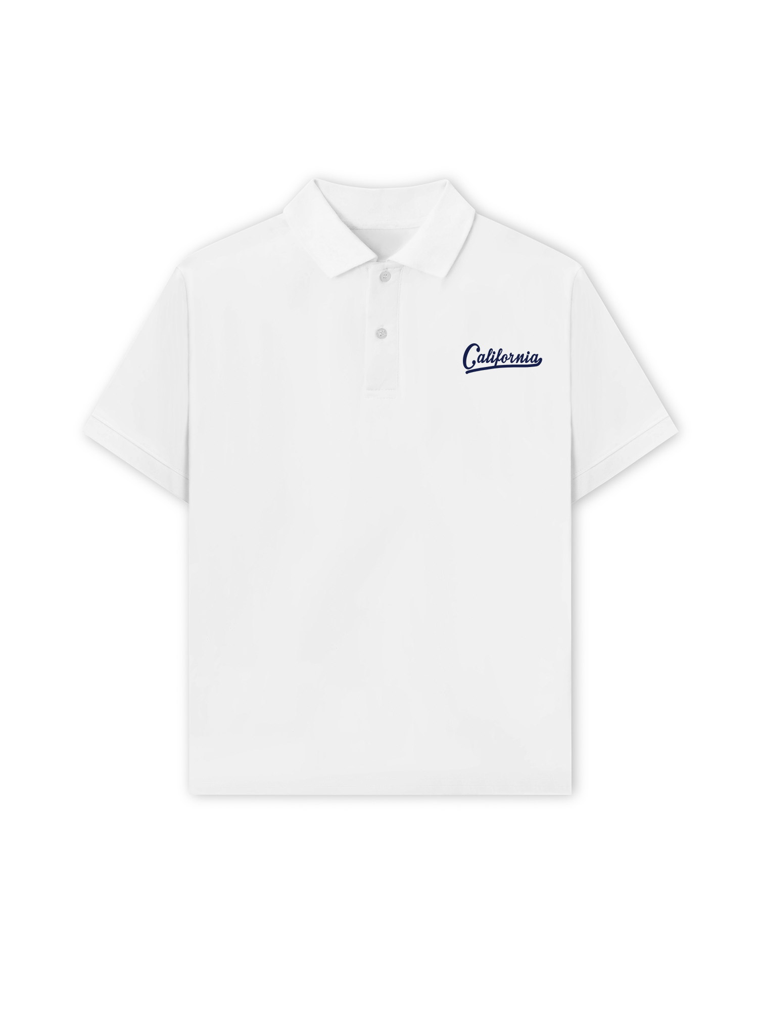 Áo Polo Relaxed Fit USA Califorinia Blue