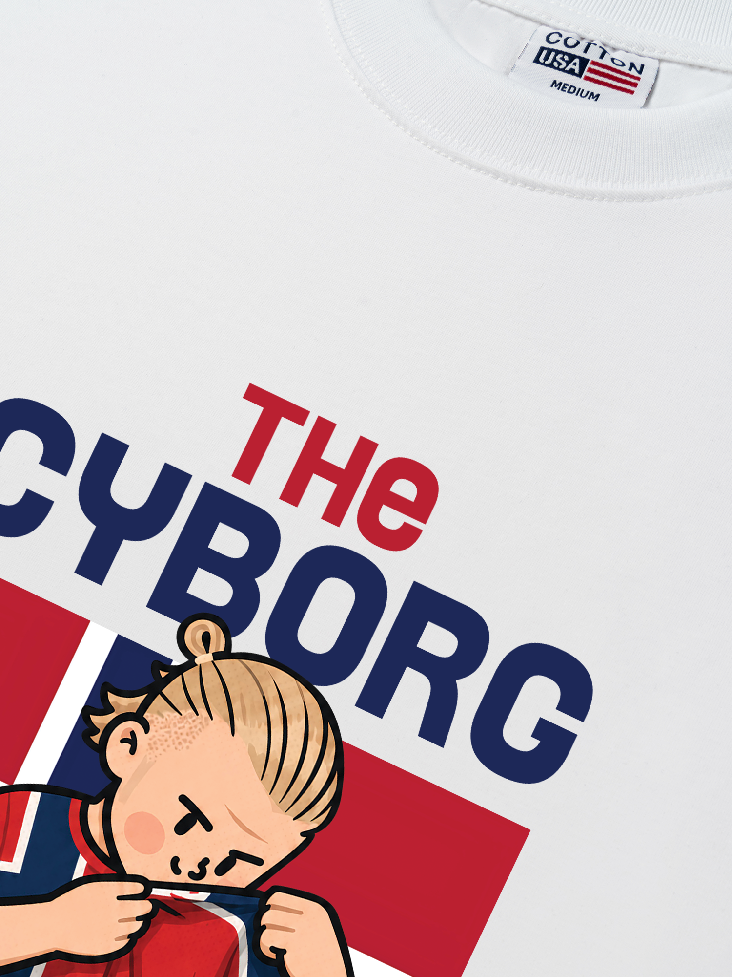 Áo Thun Relaxed Fit Soccer The CYBORG