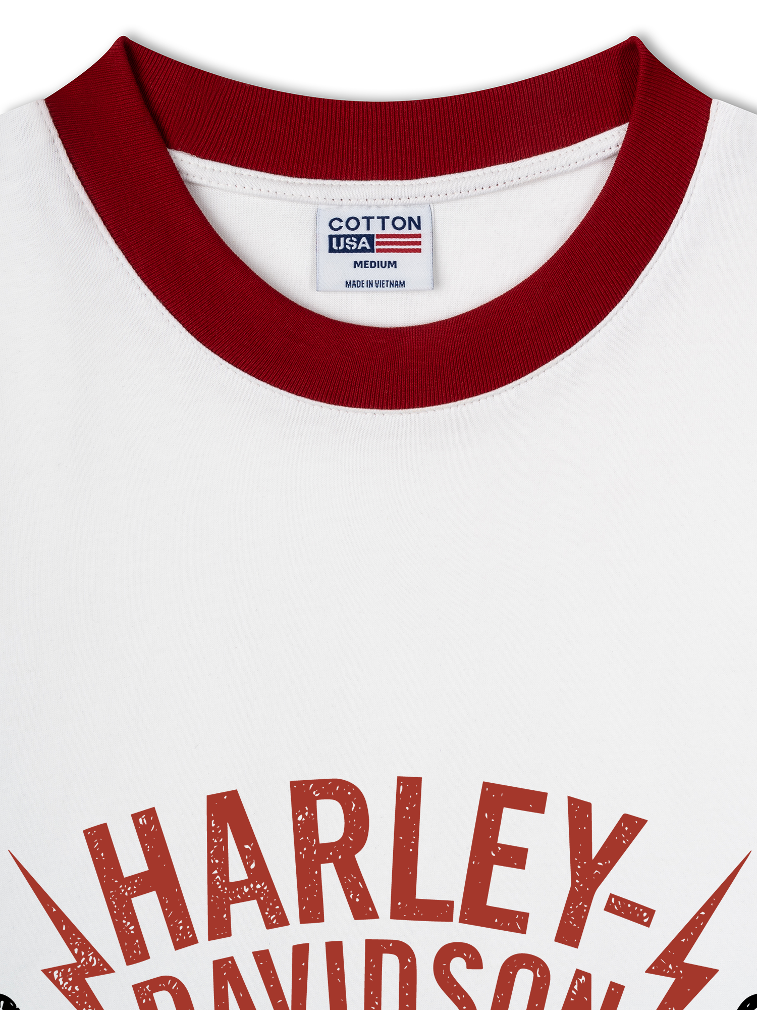 Áo Thun Ringer Relaxed Fit Harley Davidson Motocycles