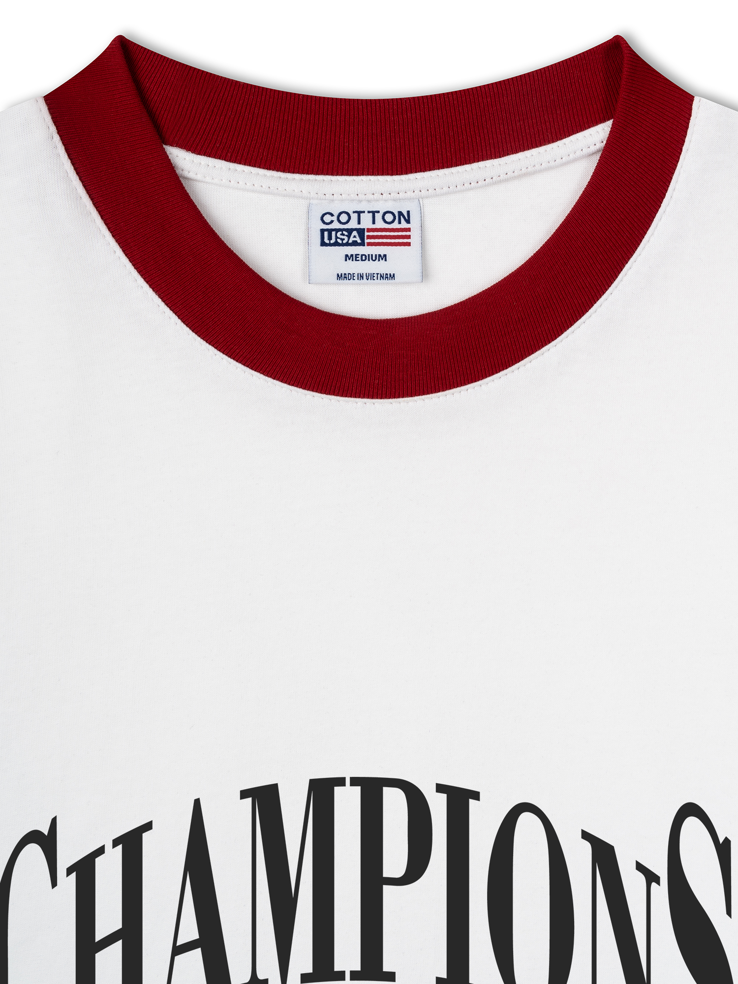 Áo Thun Ringer Relaxed Fit Champions National