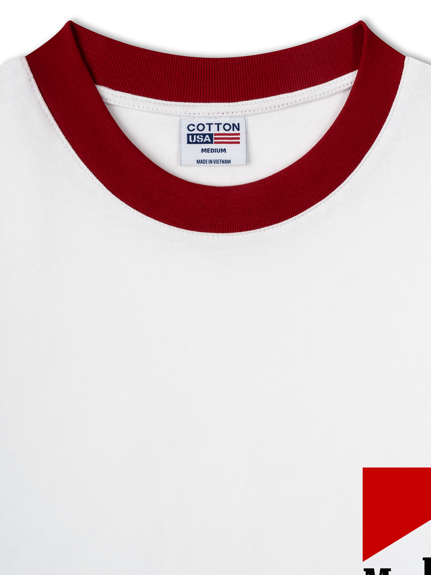 Áo Thun Ringer Relaxed Fit Marlboro Basic Logo