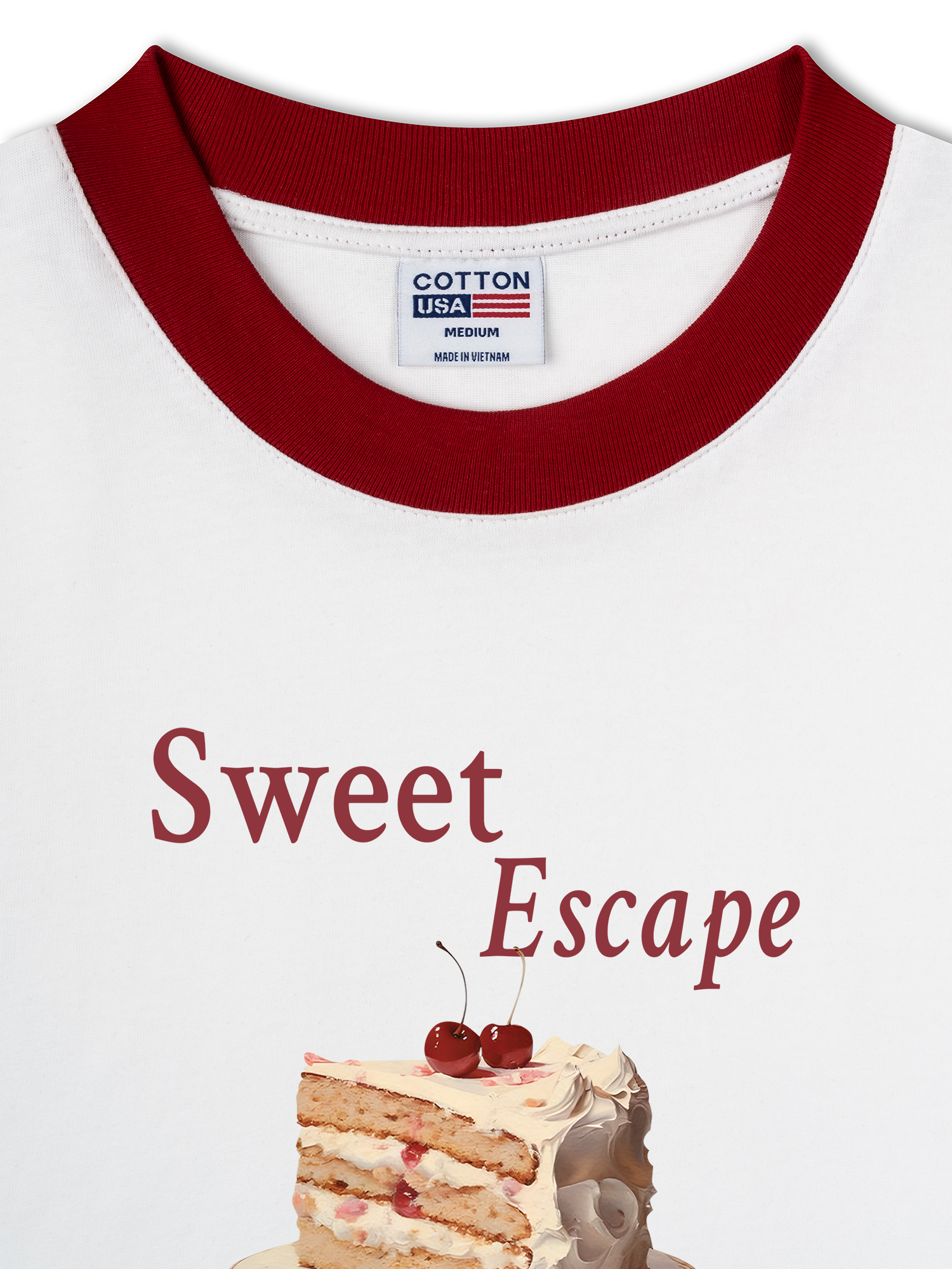 Áo Thun Ringer Relaxed Fit Tropical Sweet Escape