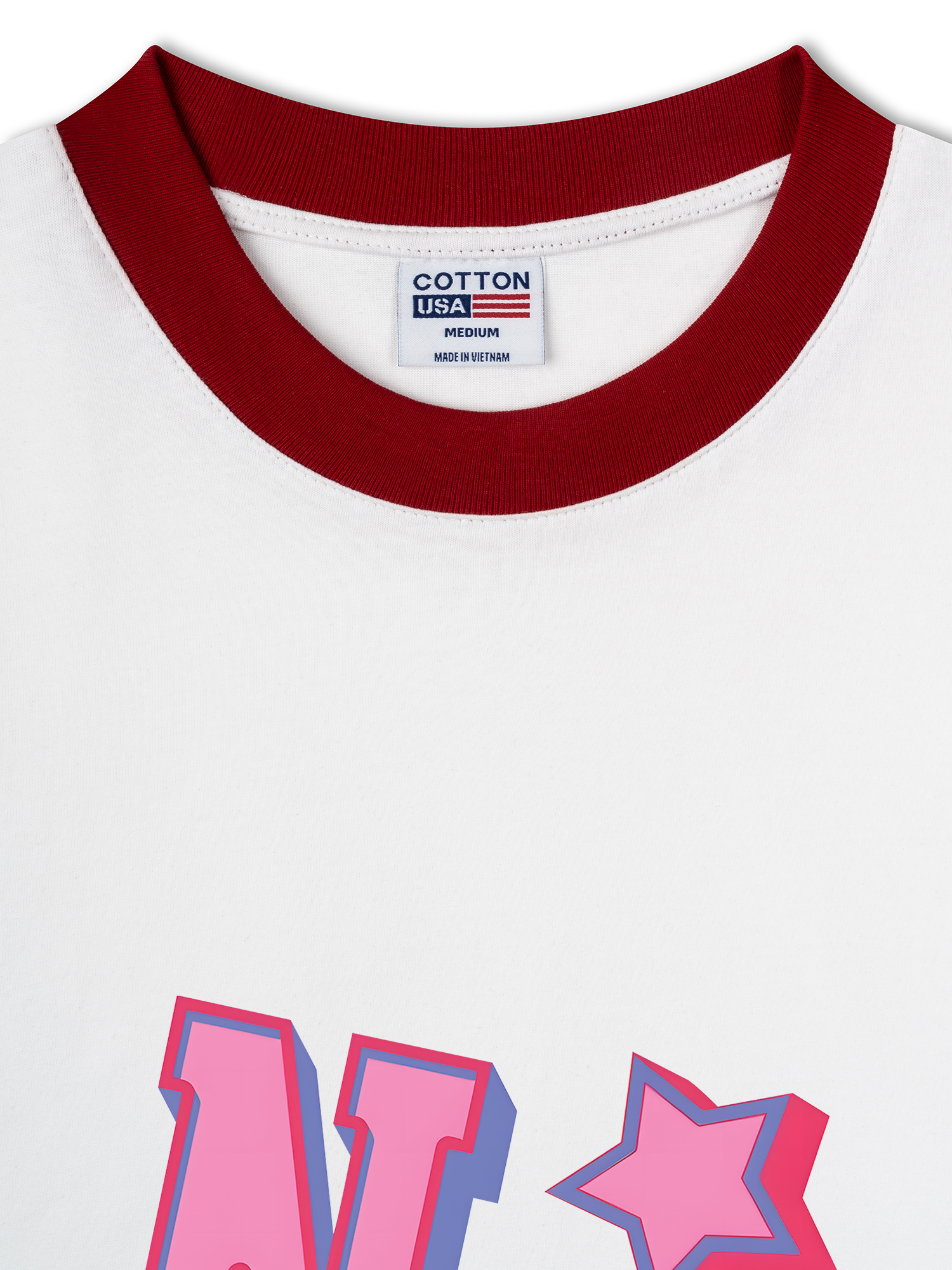 Áo Thun Ringer Relaxed Fit City NYC