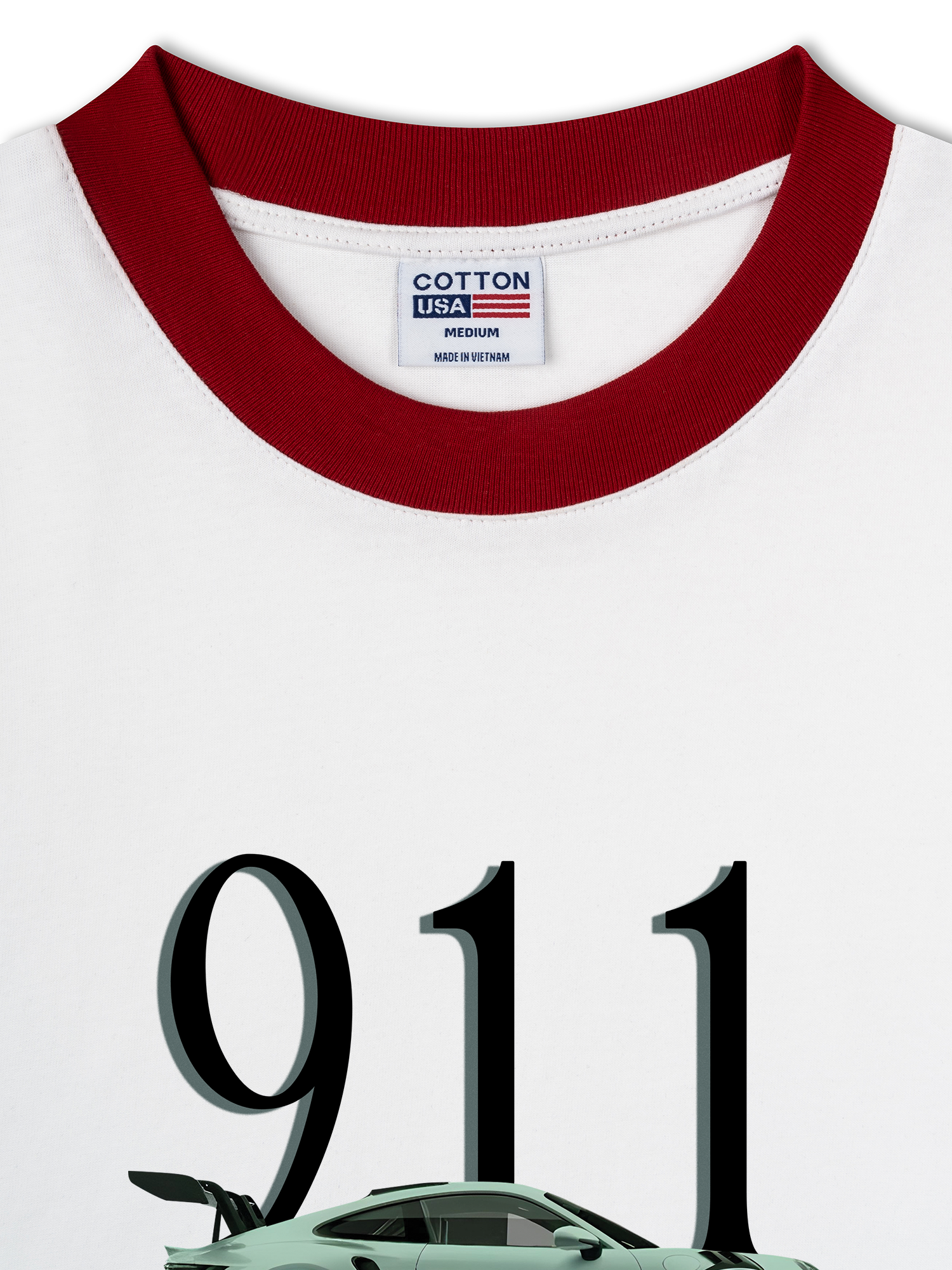 Áo Thun Ringer Relaxed Fit 911 Porsche