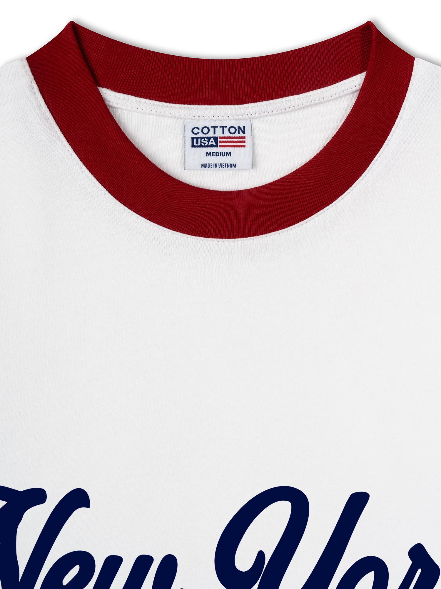 Áo Thun Ringer Relaxed Fit USA New York City