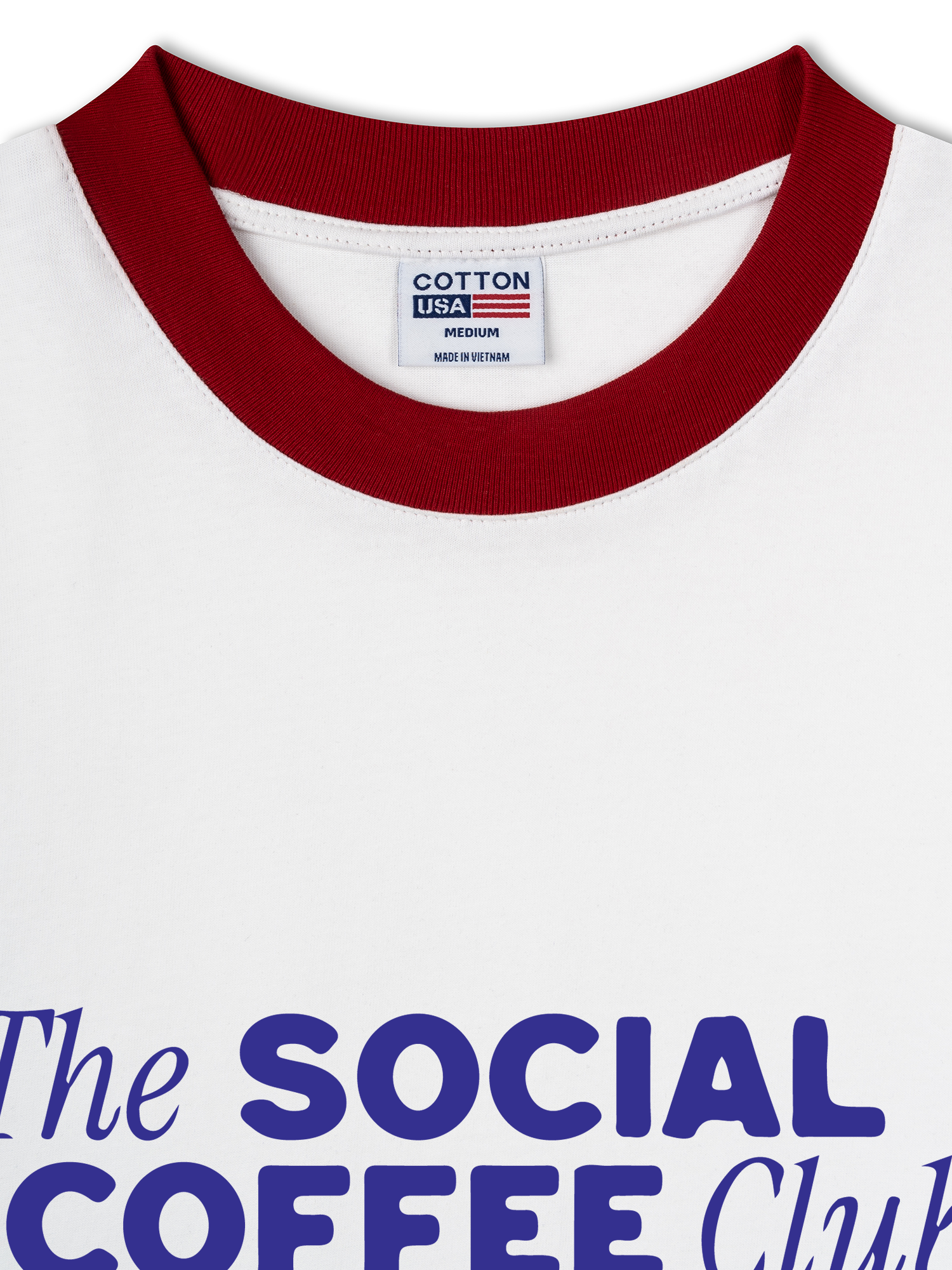 Áo Thun Ringer Relaxed Fit The Social Coffee Club