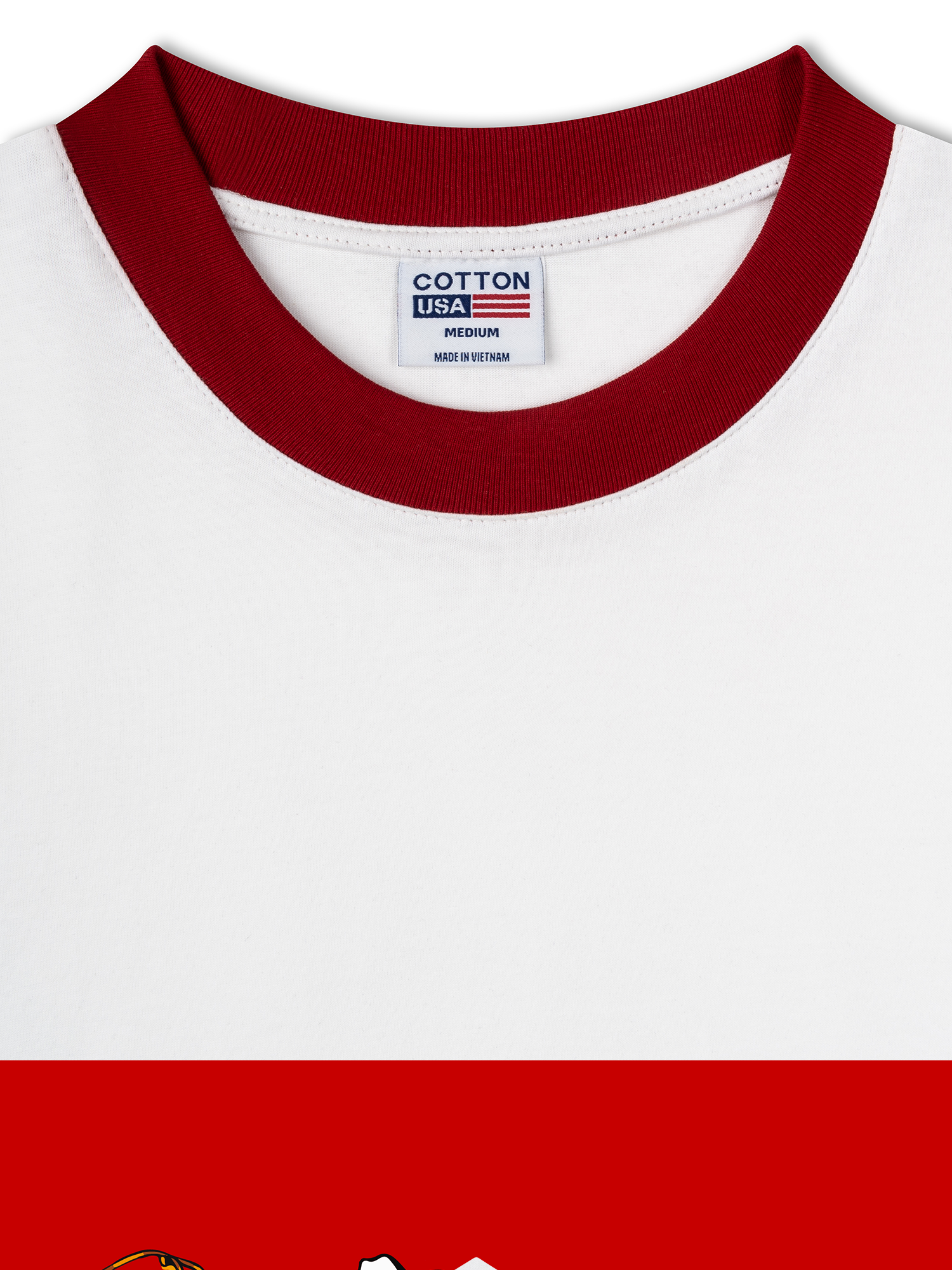 Áo Thun Ringer Relaxed Fit Marlboro Hunting Cowboy